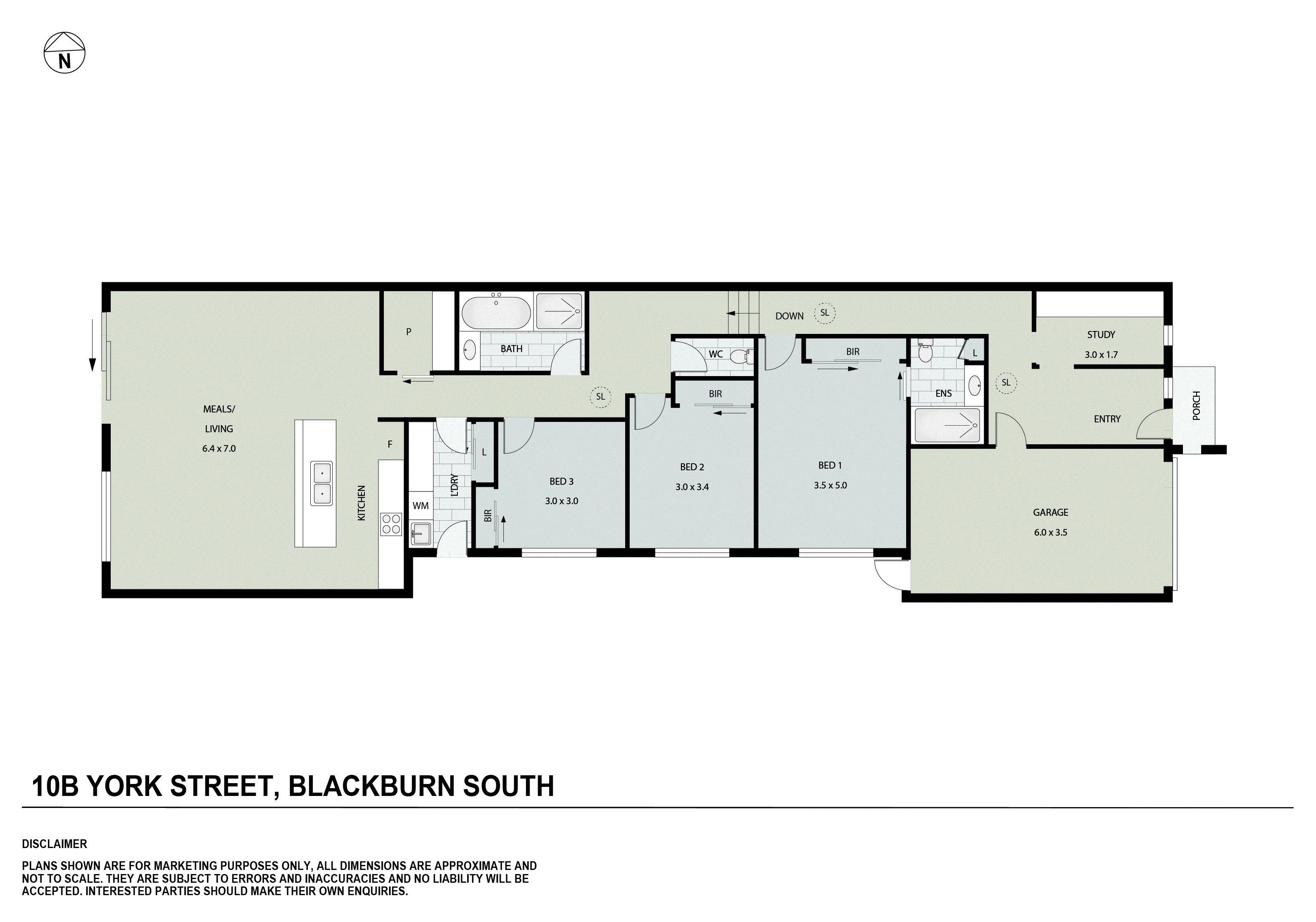 10B York Street, Blackburn South VIC 3130 - Floorplan