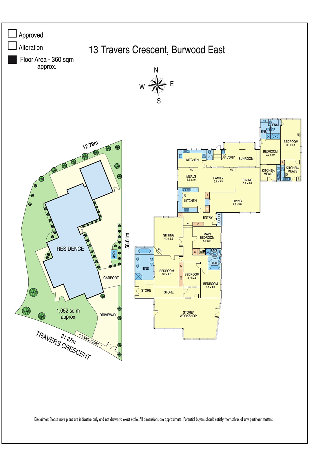 11-13 Travers Crescent, Burwood East VIC 3151 - Floorplan