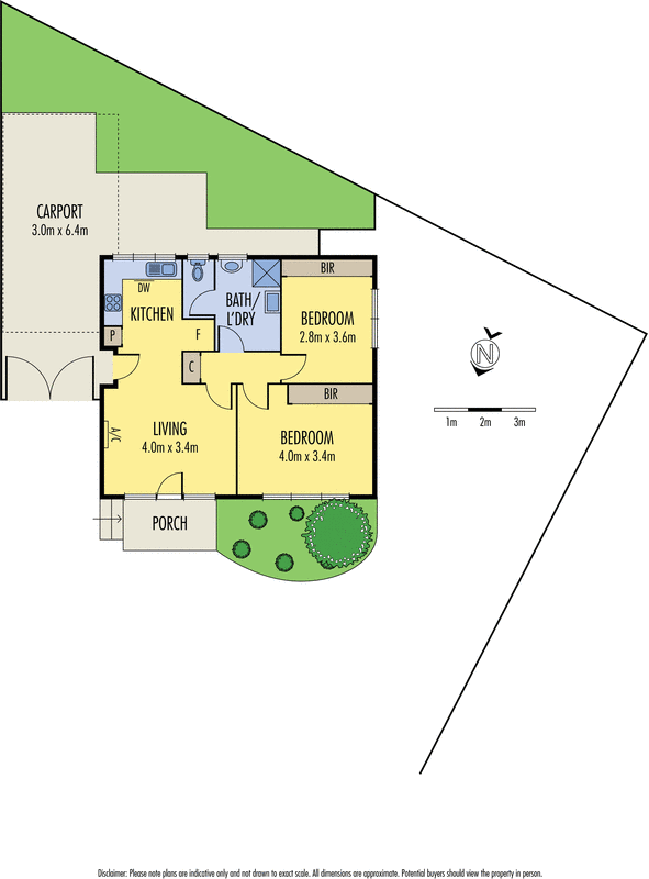 1/1-4 Howe Court, Geelong West VIC 3218 - Floorplan