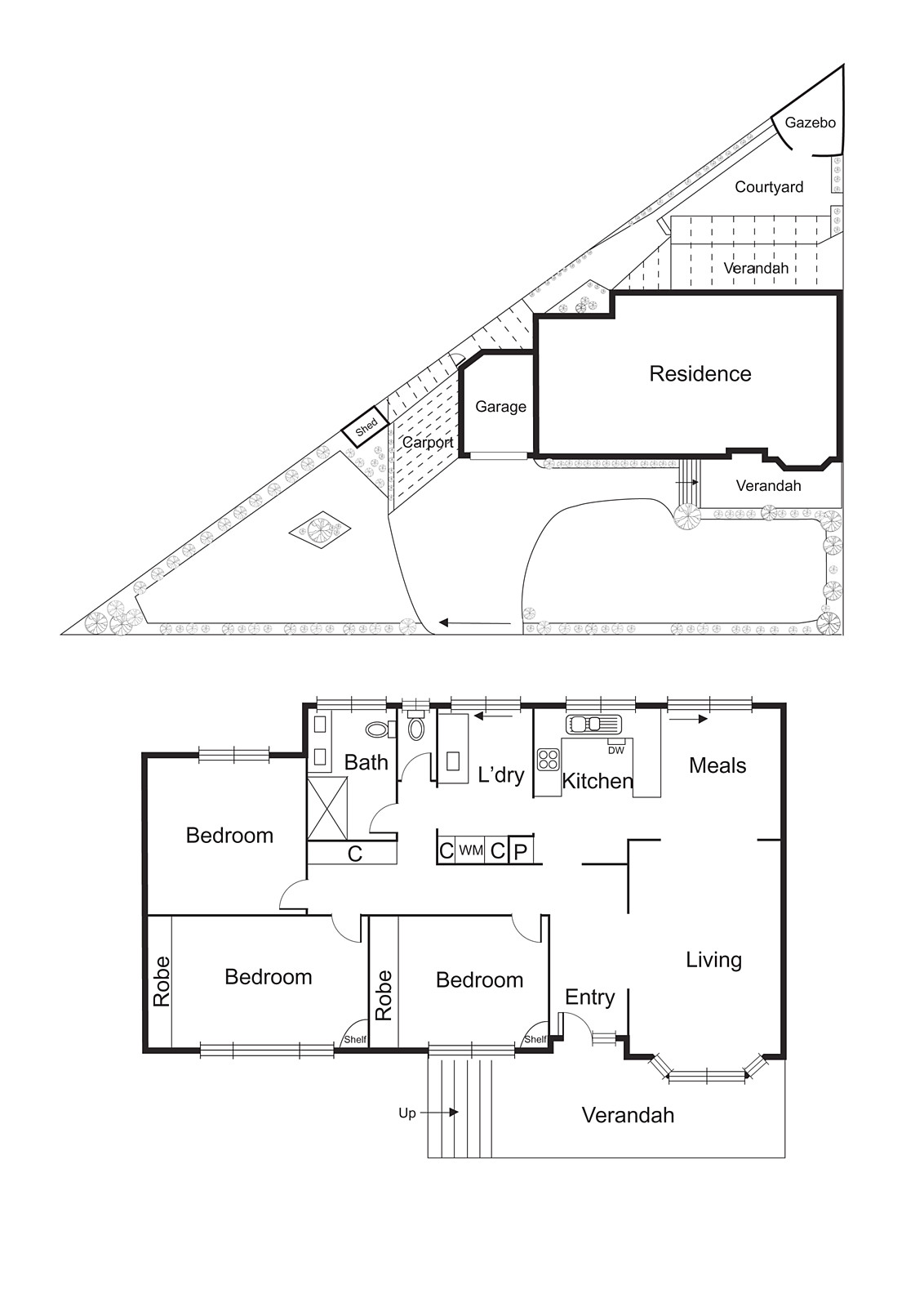 1/1 Abbin Avenue, Bentleigh East VIC 3165 - Floorplan