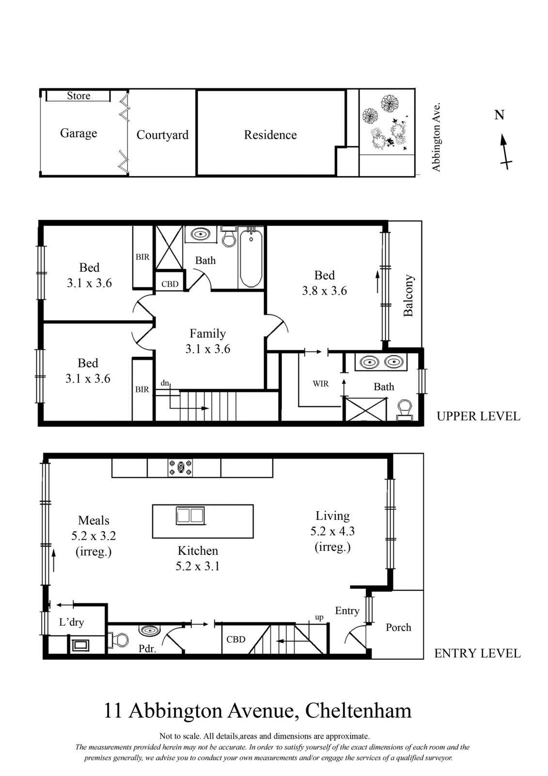 11 Abbington Avenue, Cheltenham VIC 3192 - Floorplan
