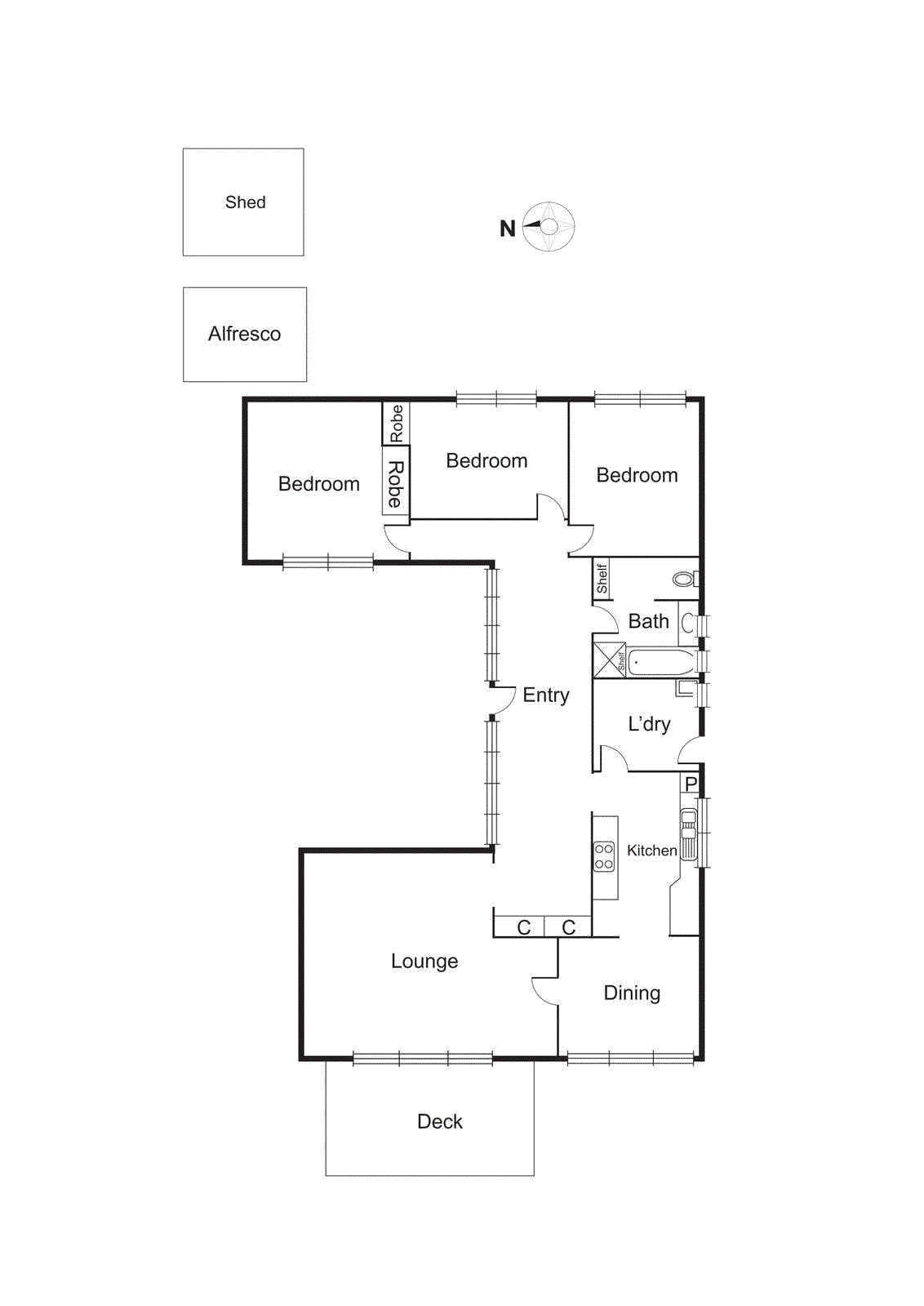 11 Adrian Street, Bentleigh East VIC 3165 - Floorplan