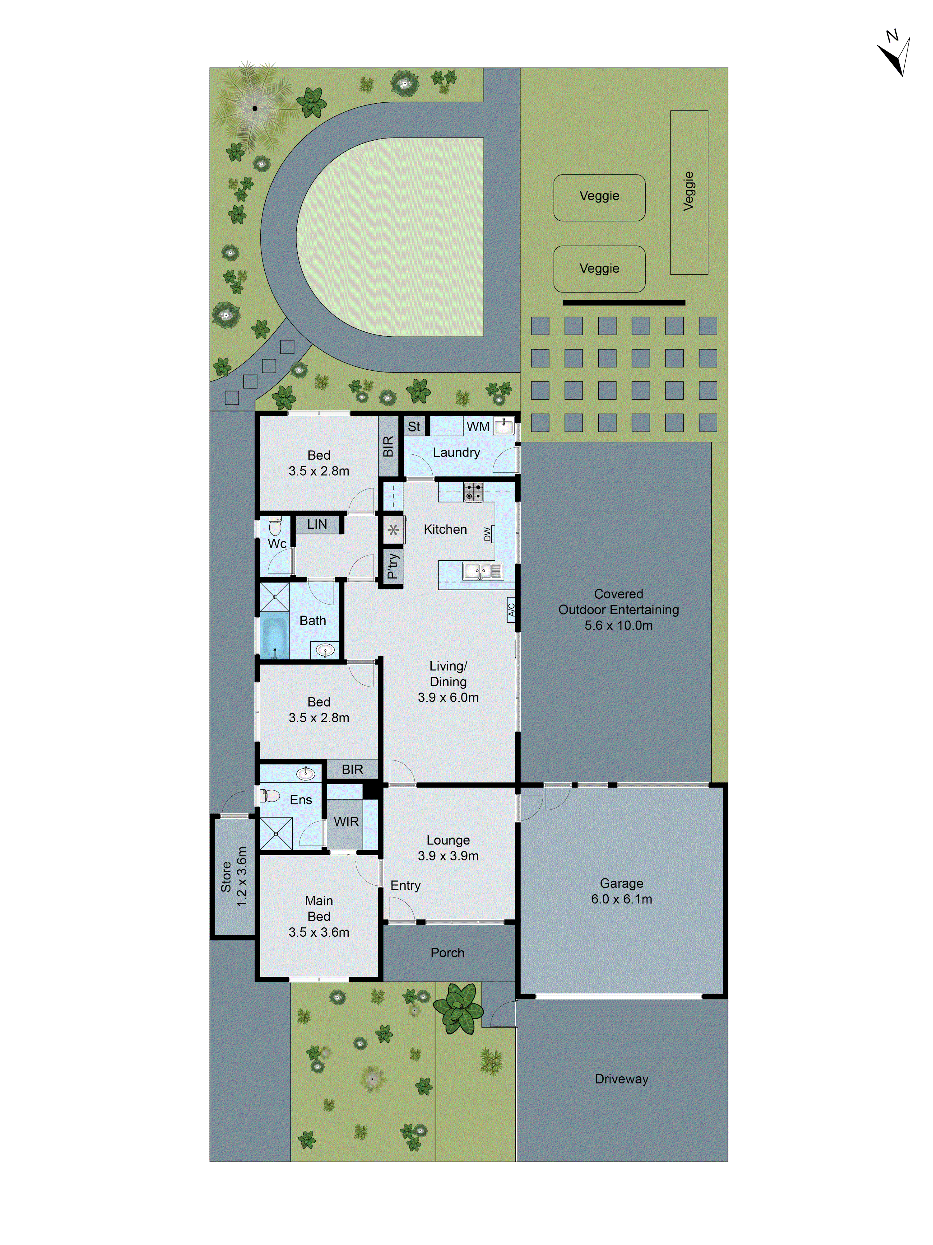 11 Alan Street, Grovedale VIC 3216 - Floorplan