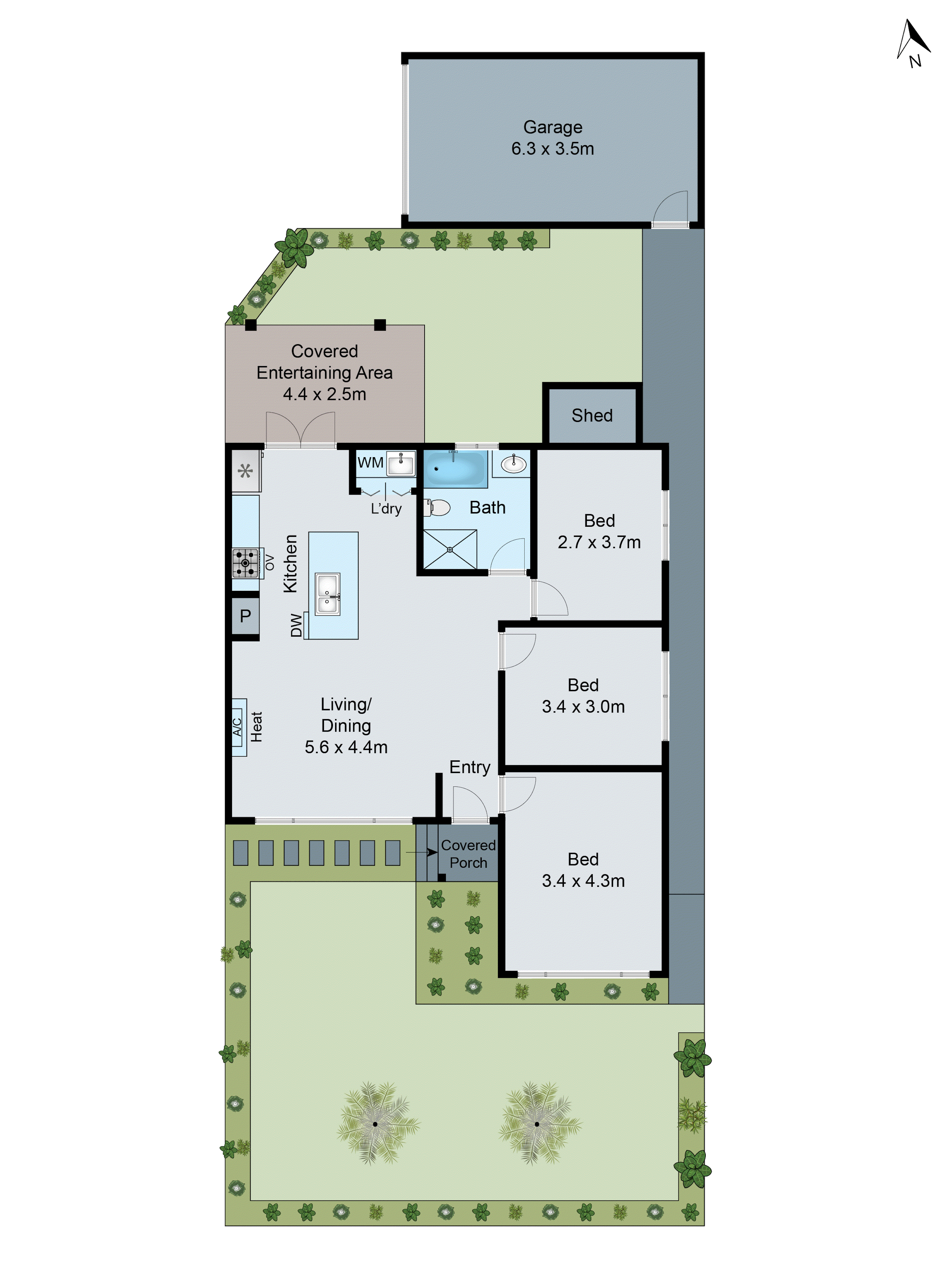 1/1 Alward Avenue, Clayton South VIC 3169 - Floorplan