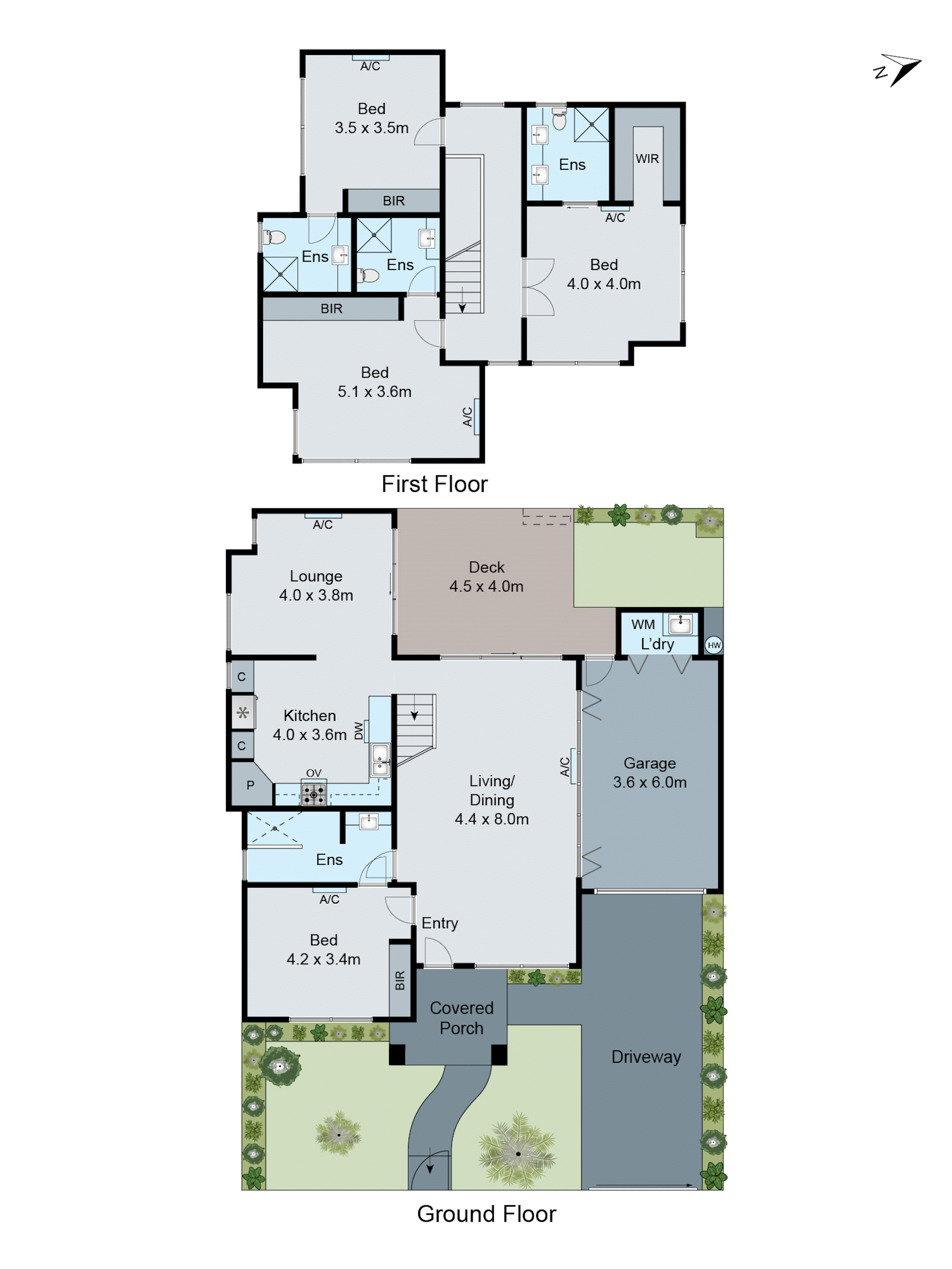 1/1 Baker Street, Murrumbeena VIC 3163 - Floorplan