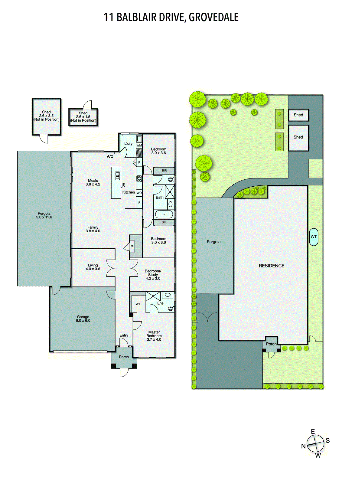 11 Balblair Drive, Grovedale VIC 3216 - Floorplan