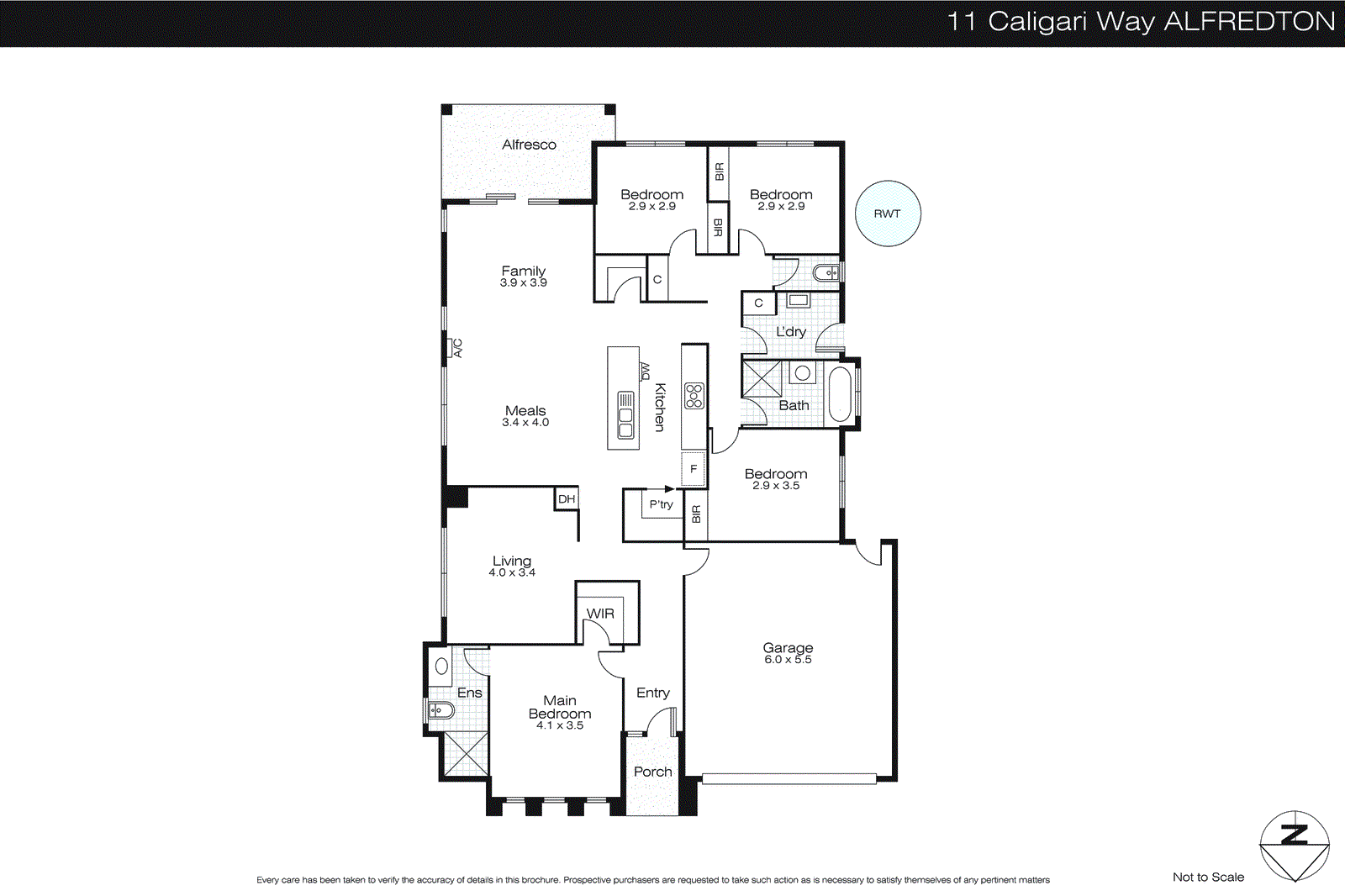 11 Caligari Drive, Alfredton VIC 3350 - Floorplan