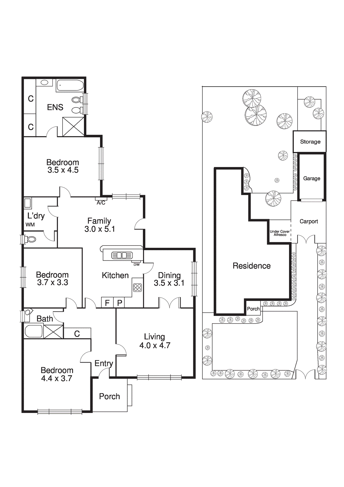 11 Carolyn Street, Hampton VIC 3188 - Floorplan