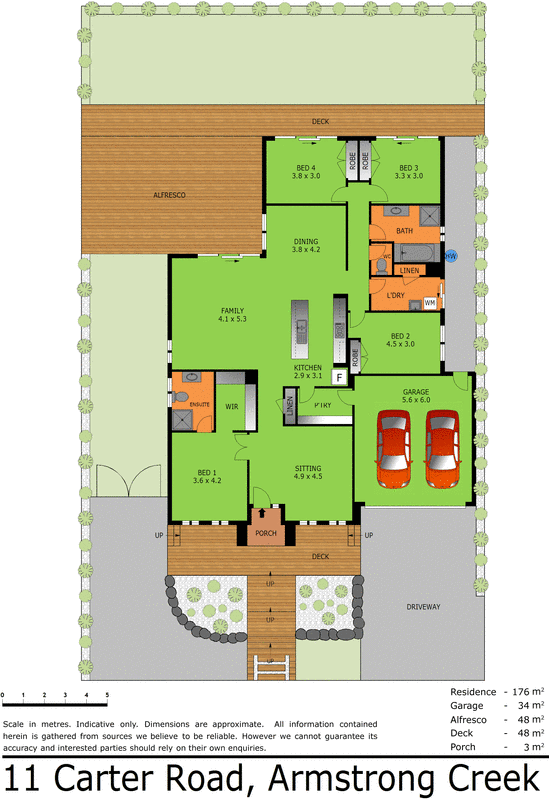 11 Carter Road, Armstrong Creek VIC 3217 - Floorplan