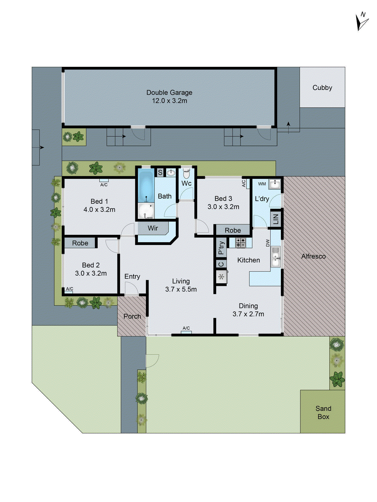 11 Chenin Mews, Waurn Ponds VIC 3216 - Floorplan