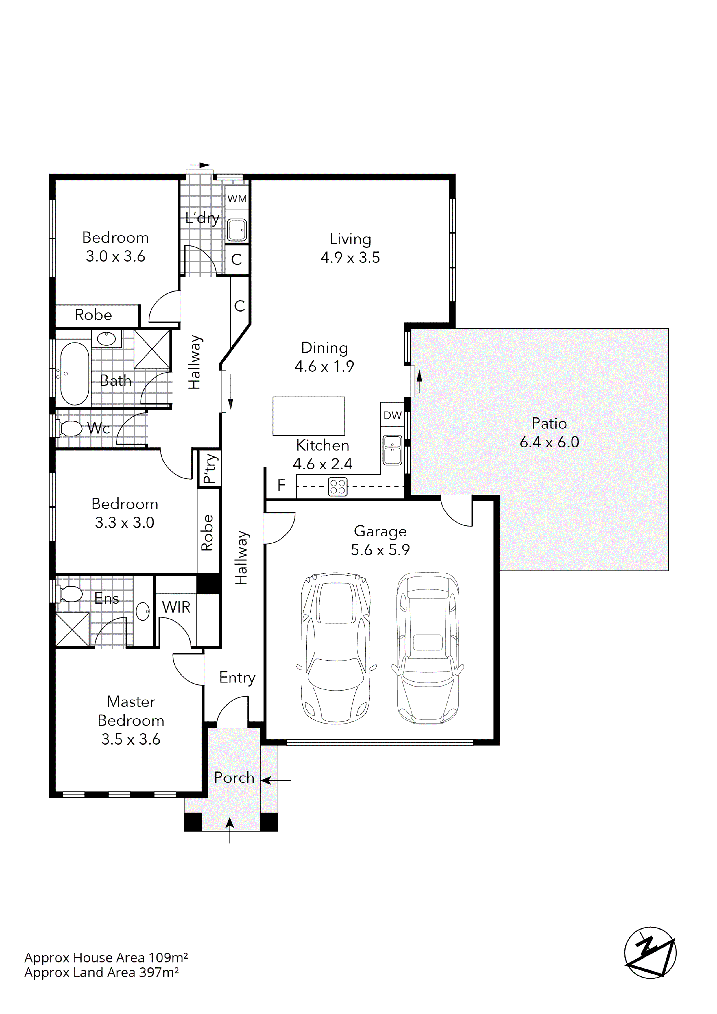 11 Chifley Drive, Delacombe VIC 3356 - Floorplan