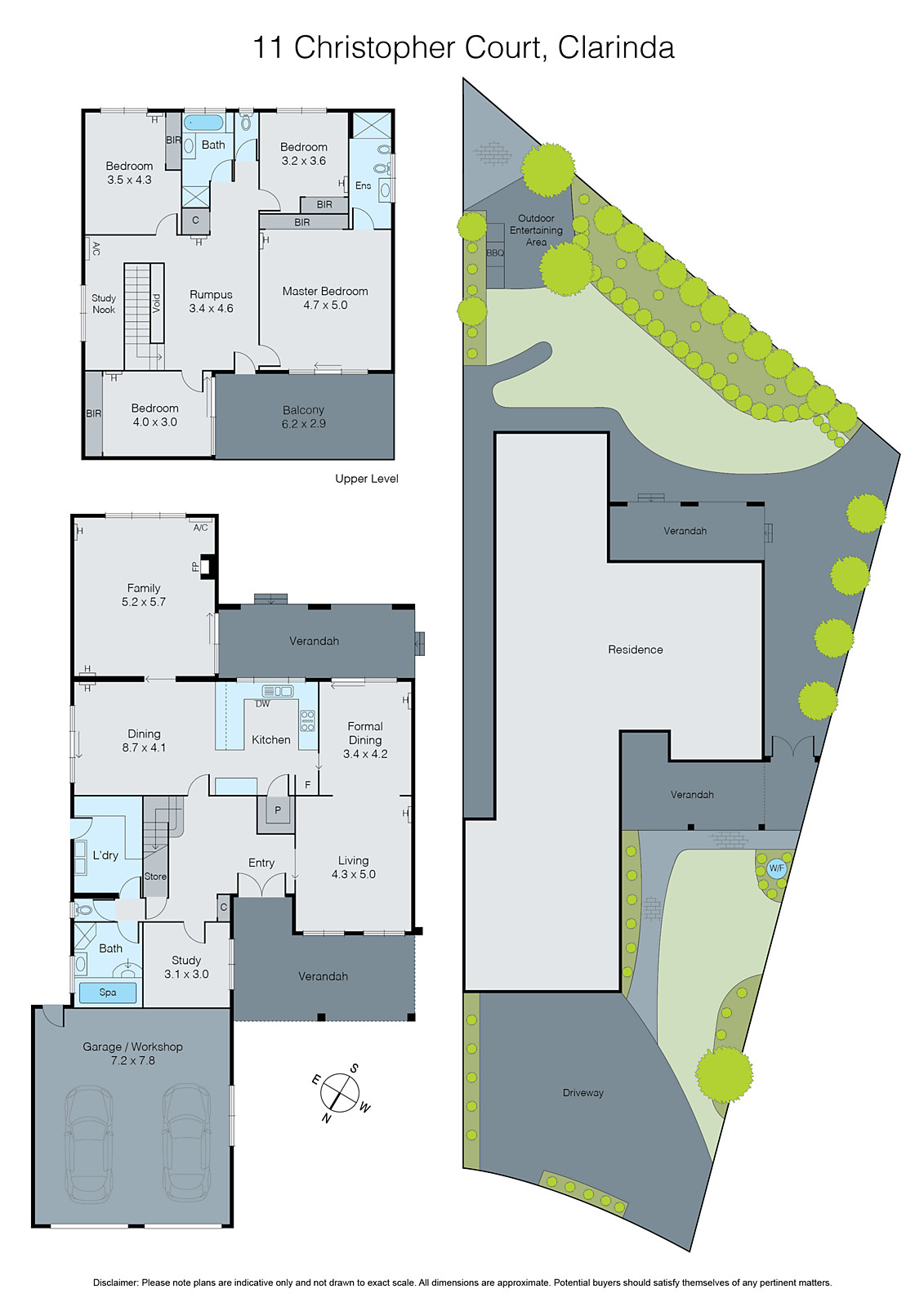 11 Christopher Court, Clarinda VIC 3169 - Floorplan