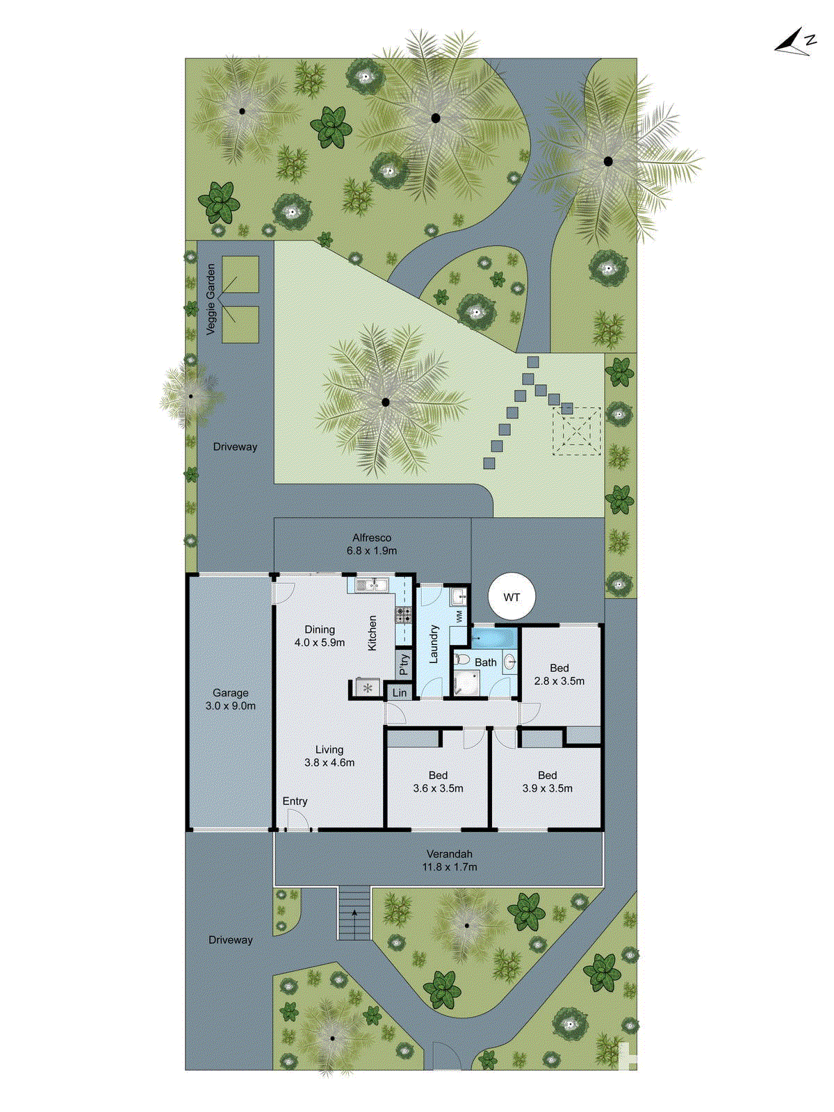 11 Clarke Avenue, Belmont VIC 3216 - Floorplan