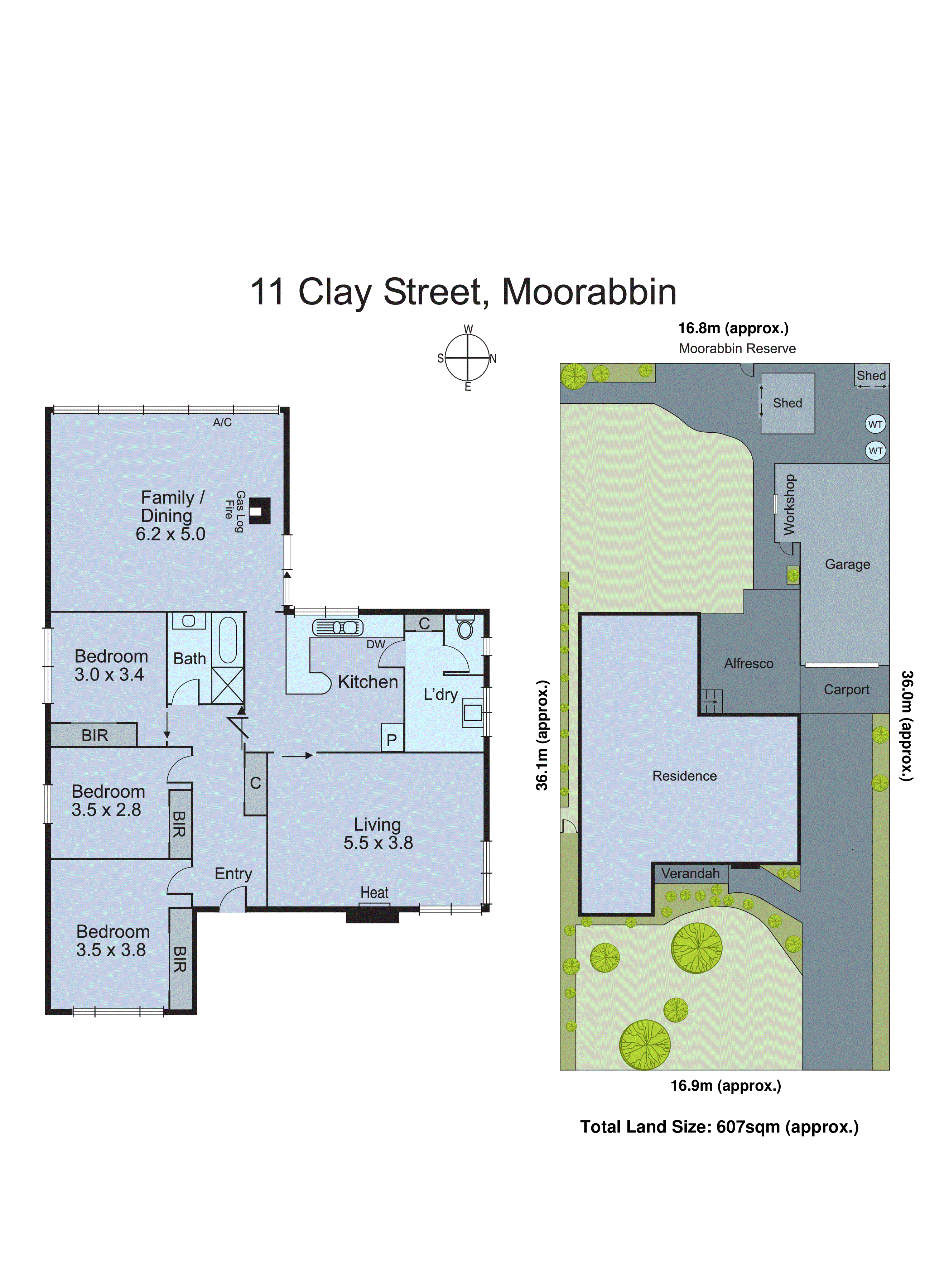 11 Clay Street, Moorabbin VIC 3189 - Floorplan