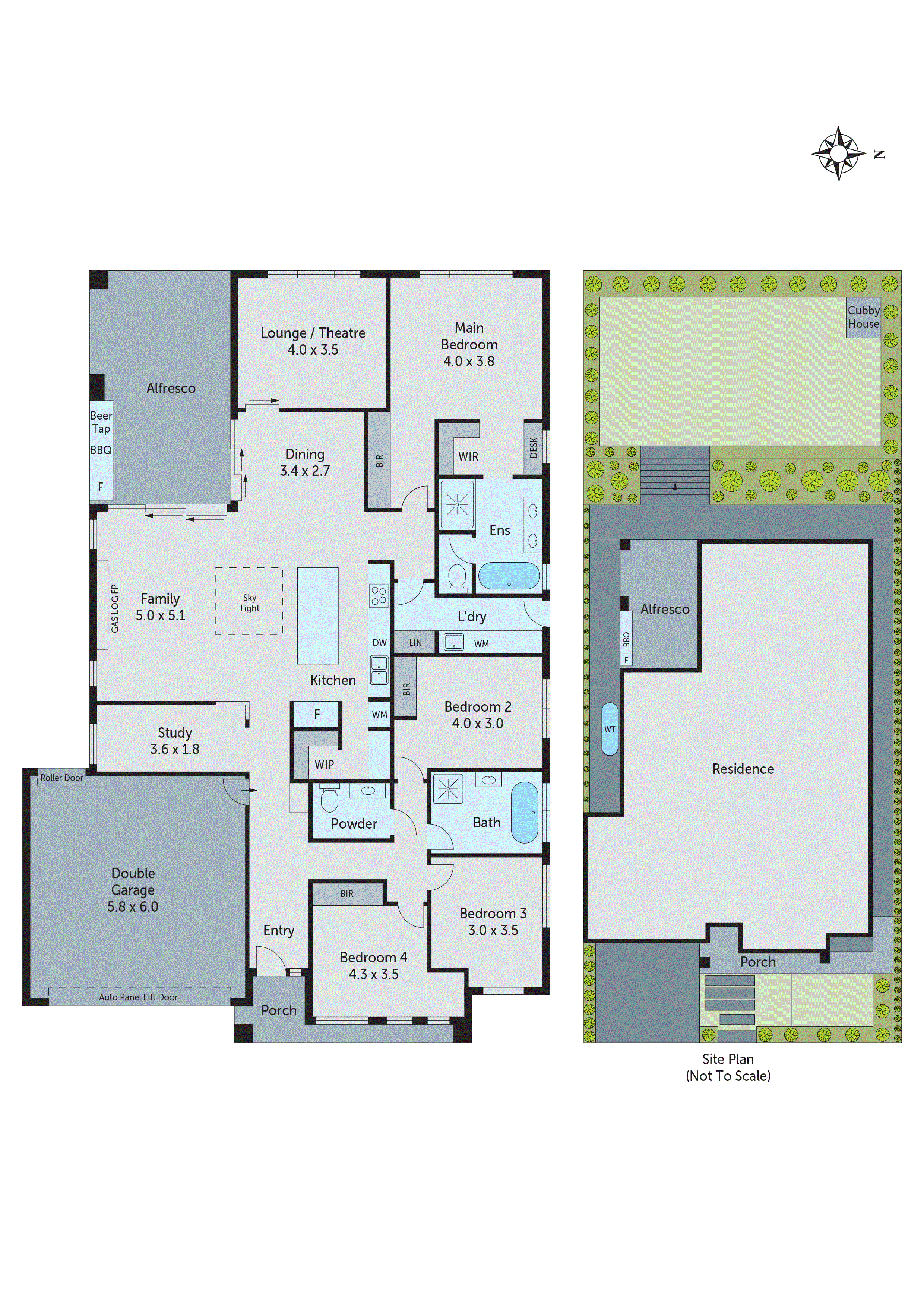 11 Clearwater Grove, Highton VIC 3216 - Floorplan