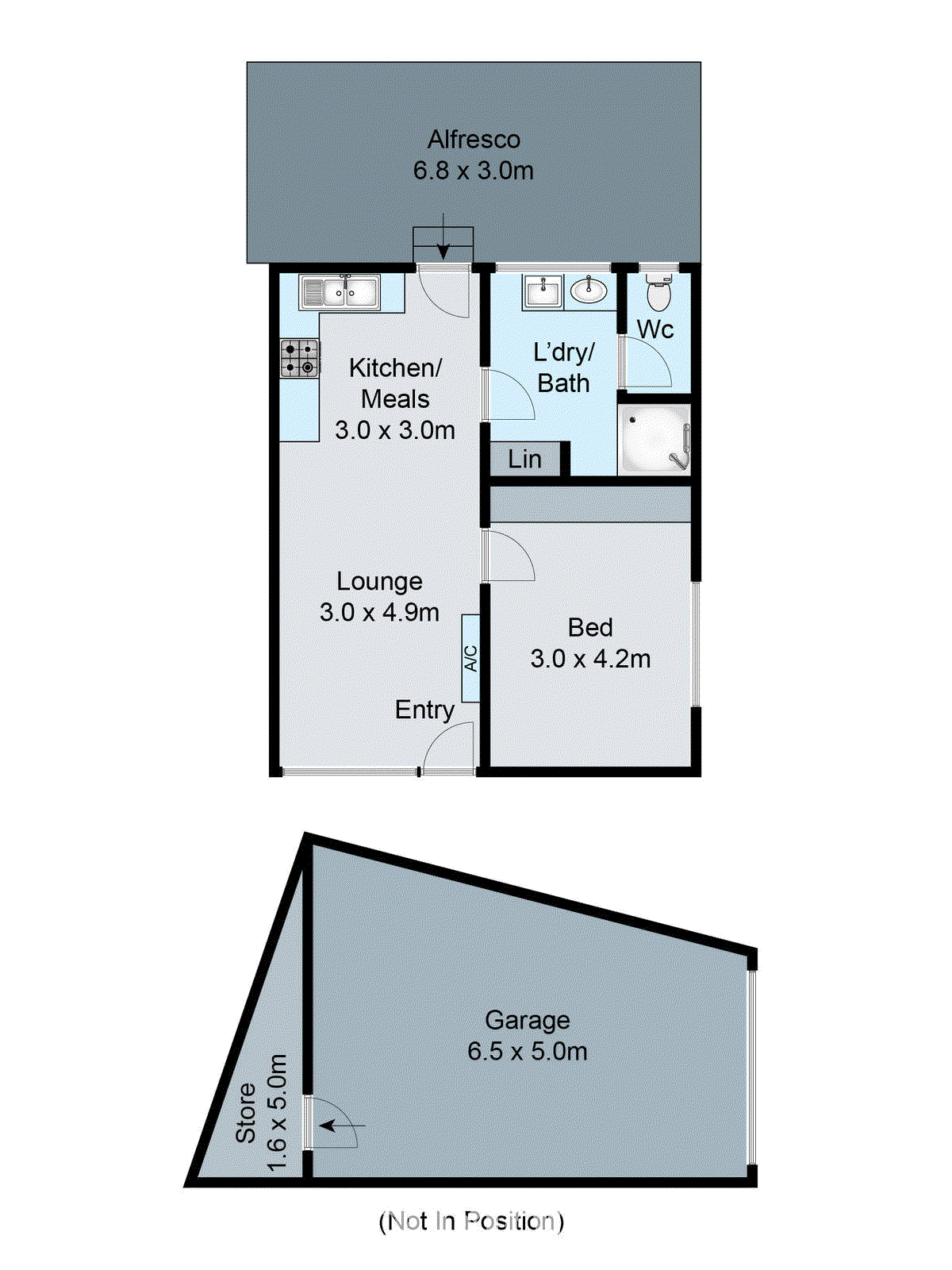 1/1 Clive Court, Corio VIC 3214 - Floorplan
