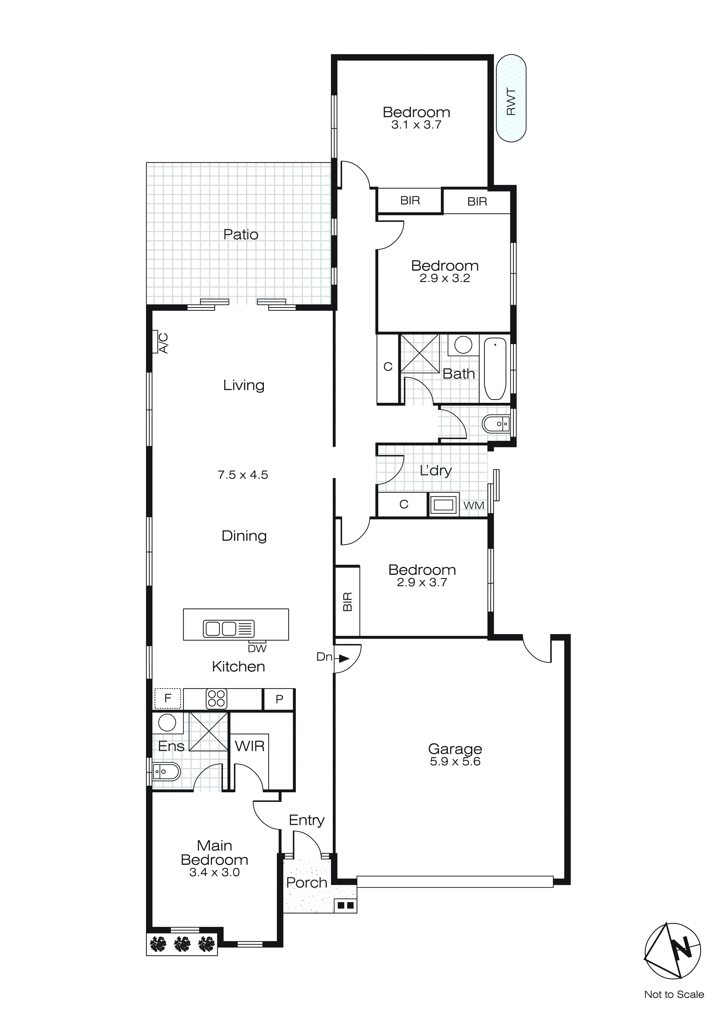 11 Clovedale Avenue, Alfredton VIC 3350 - Floorplan