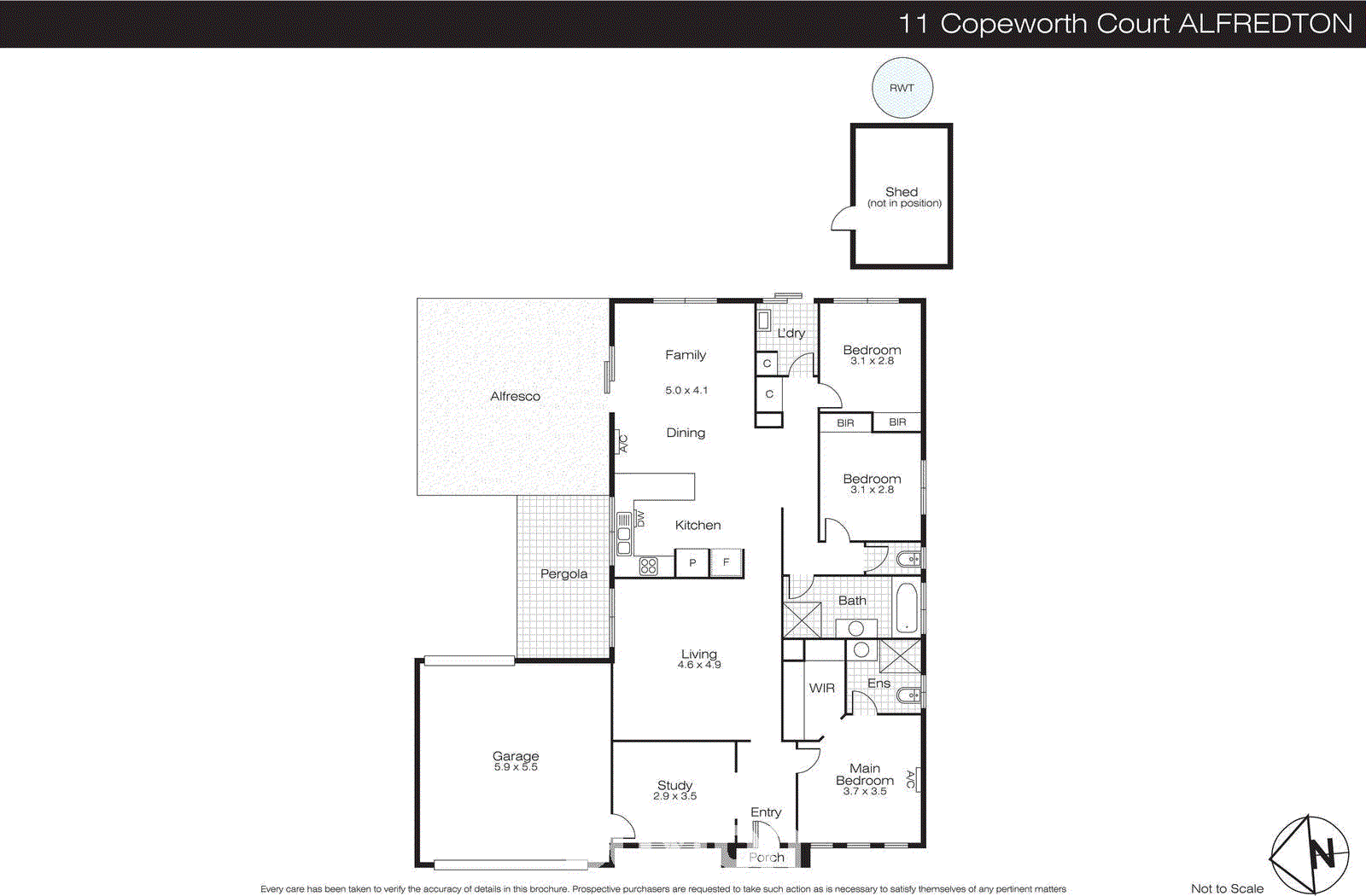 11 Copeworth Court, Alfredton VIC 3350 - Floorplan