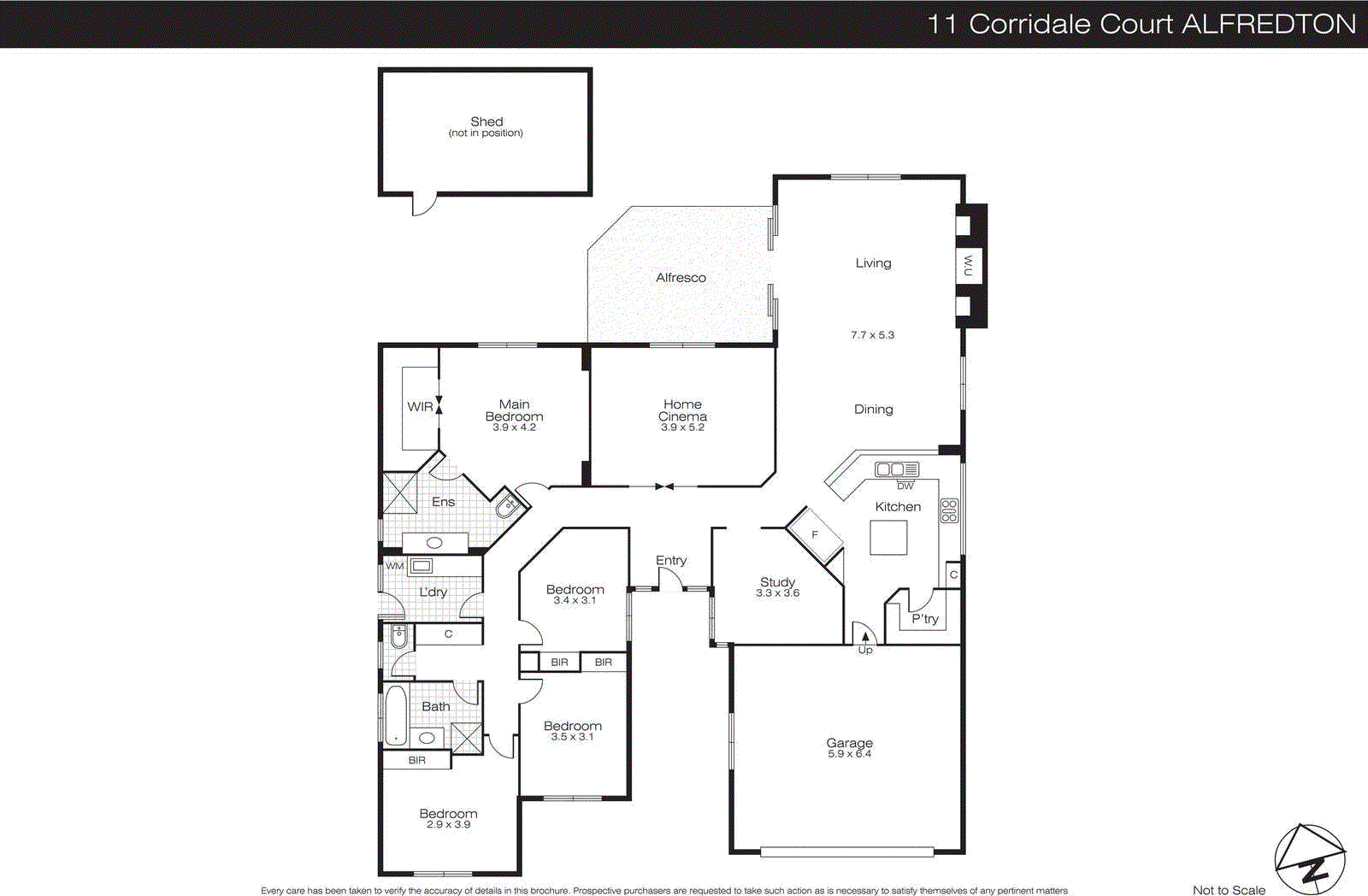 11 Corriedale Court, Alfredton VIC 3350 - Floorplan