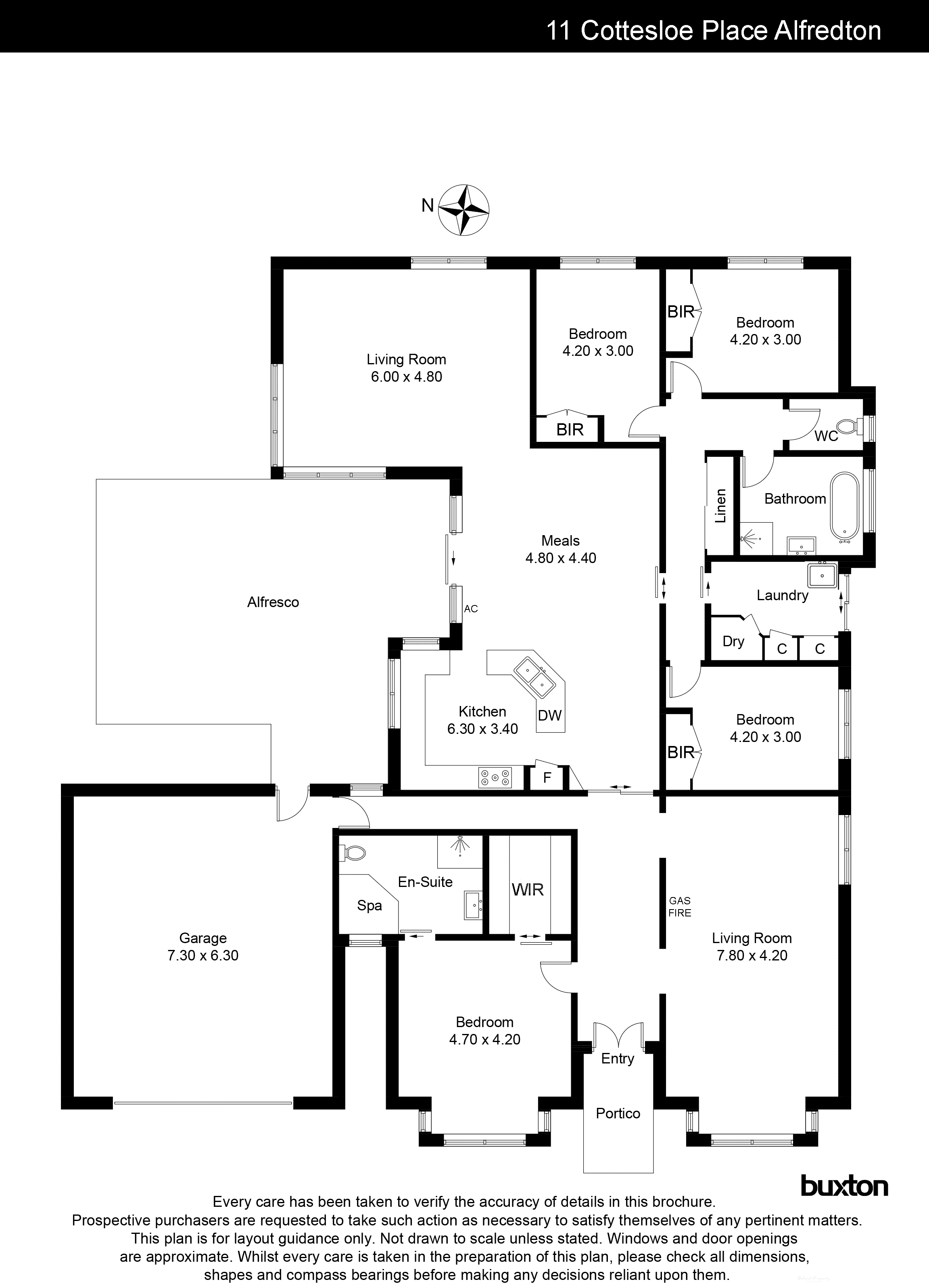 11 Cottesloe Place, Alfredton VIC 3350 - Floorplan
