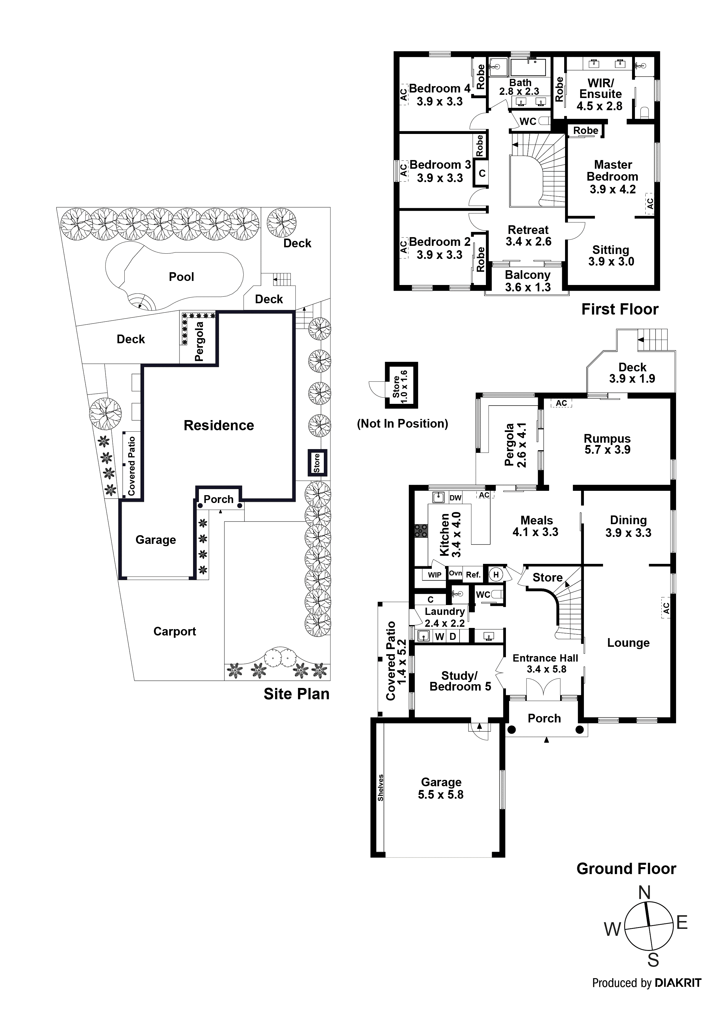11 Dalkeith Close, Wheelers Hill VIC 3150 - Floorplan