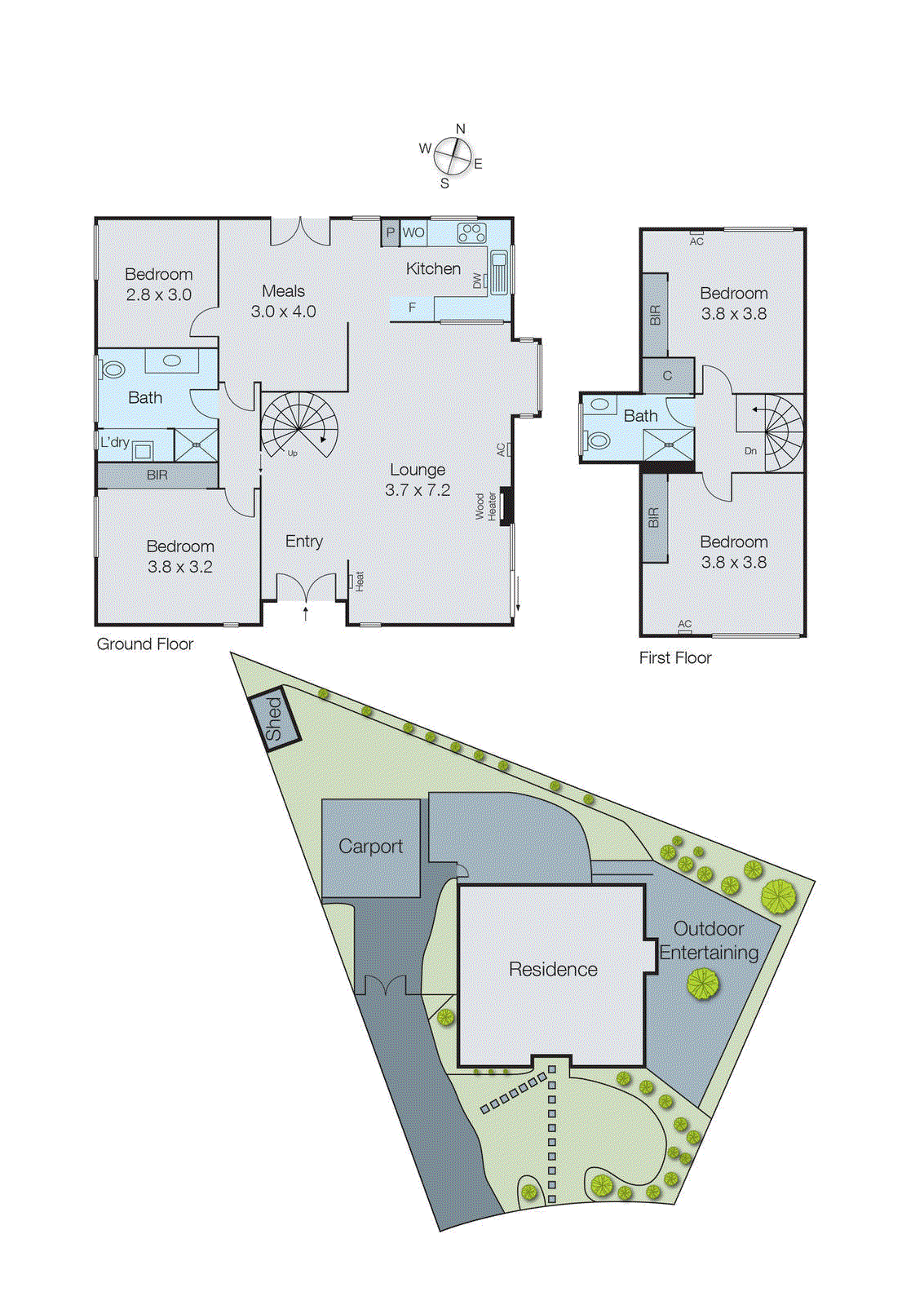 11 Daniel Court, Mentone VIC 3194 - Floorplan