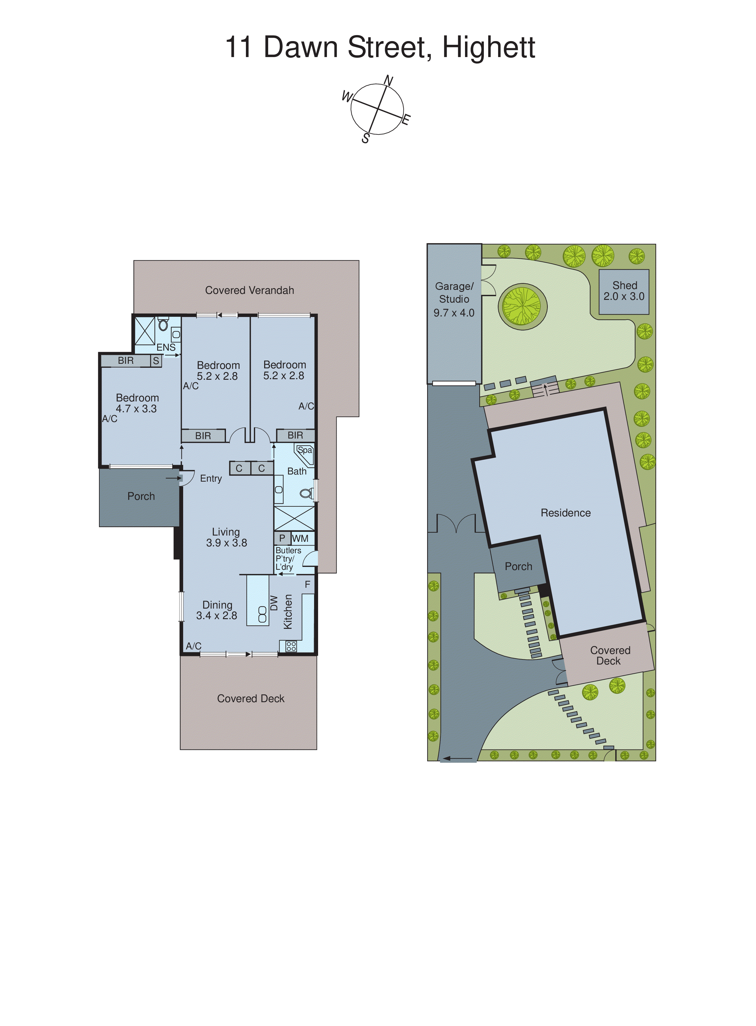 11 Dawn Street, Highett VIC 3190 - Floorplan