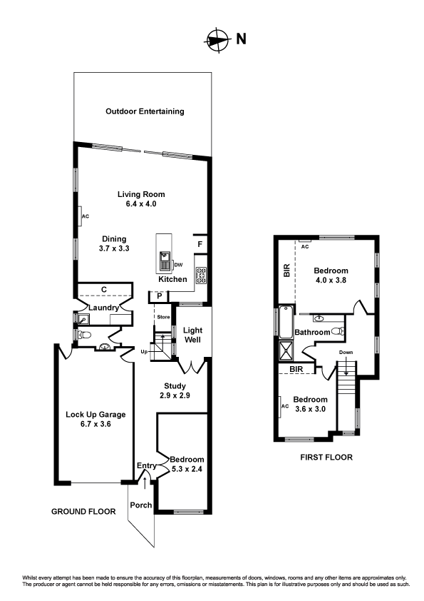 11 Dean Street, YARRAVILLE VIC 3013 - Floorplan
