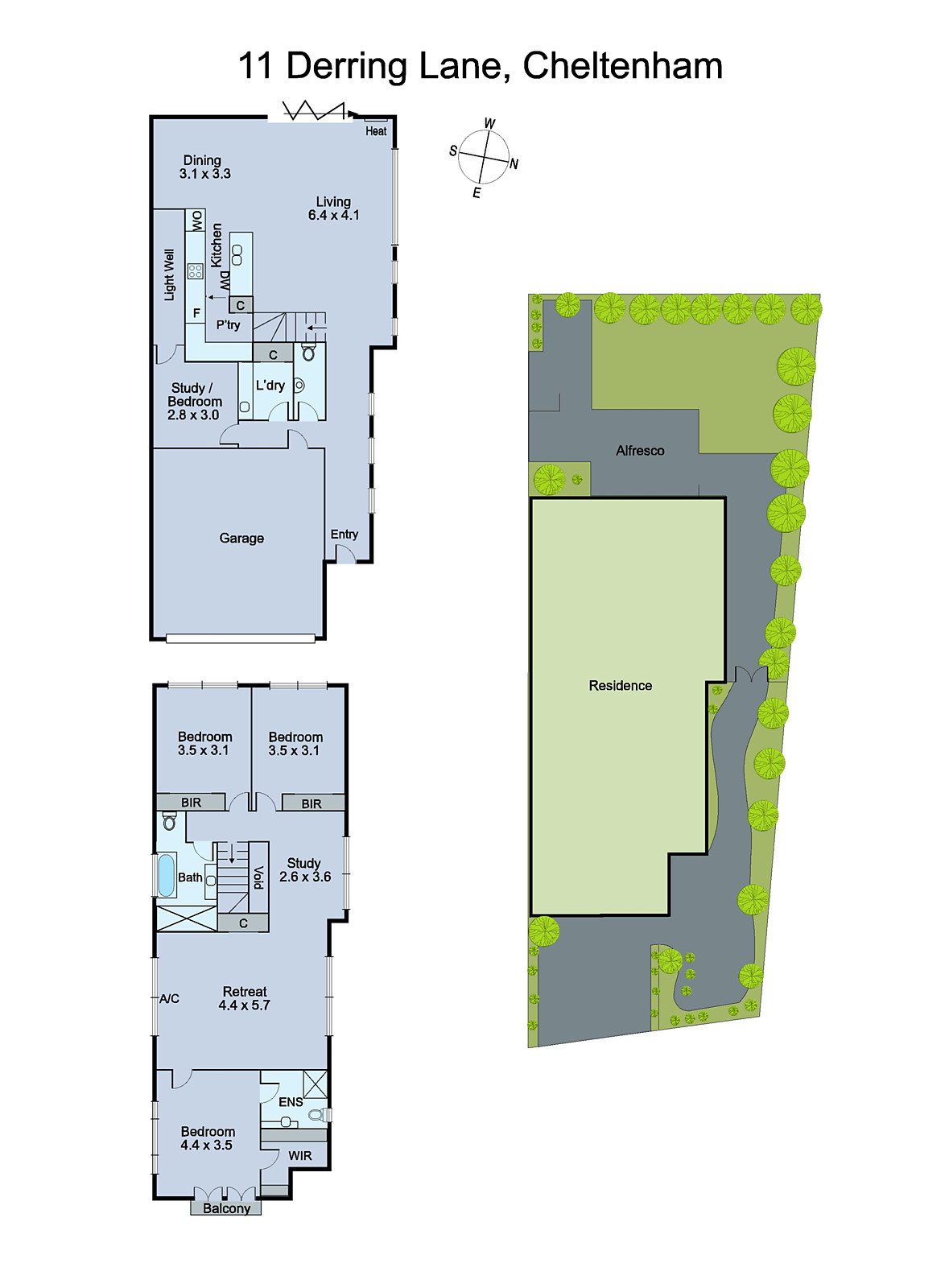 11 Derring Lane, Cheltenham VIC 3192 - Floorplan