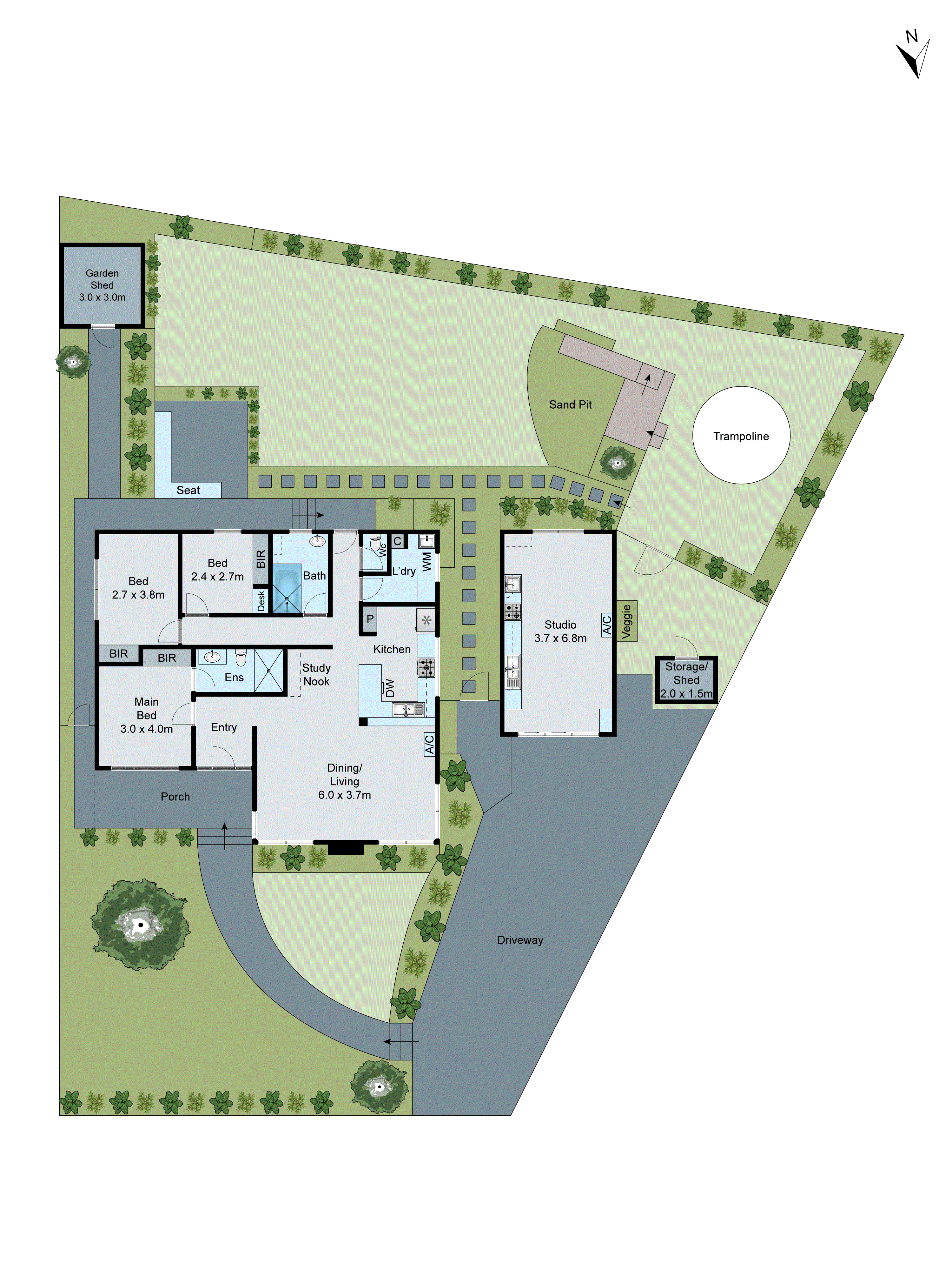 11 Downshire Road, Belmont VIC 3216 - Floorplan