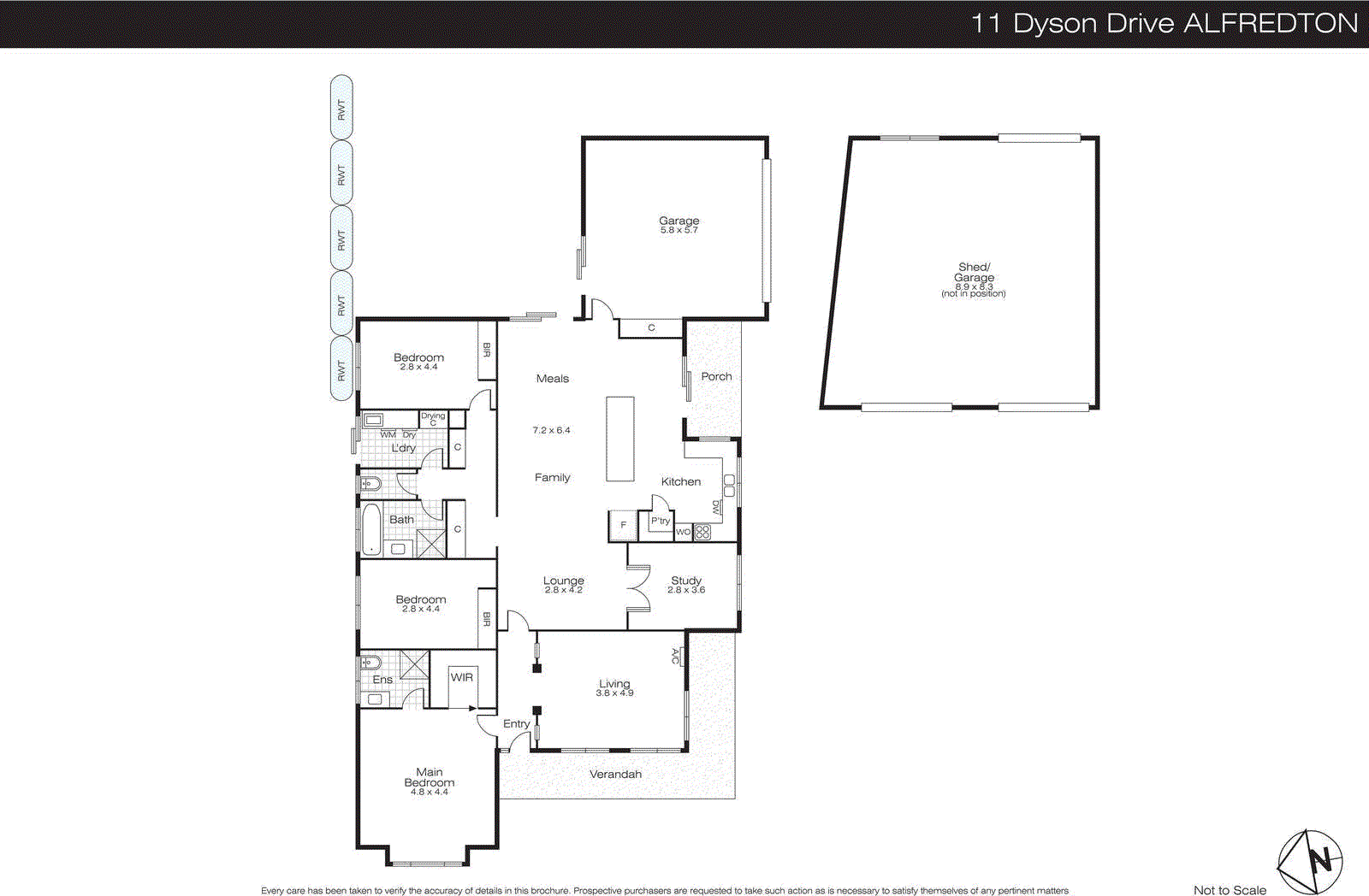 11 Dyson Drive, Alfredton VIC 3350 - Floorplan
