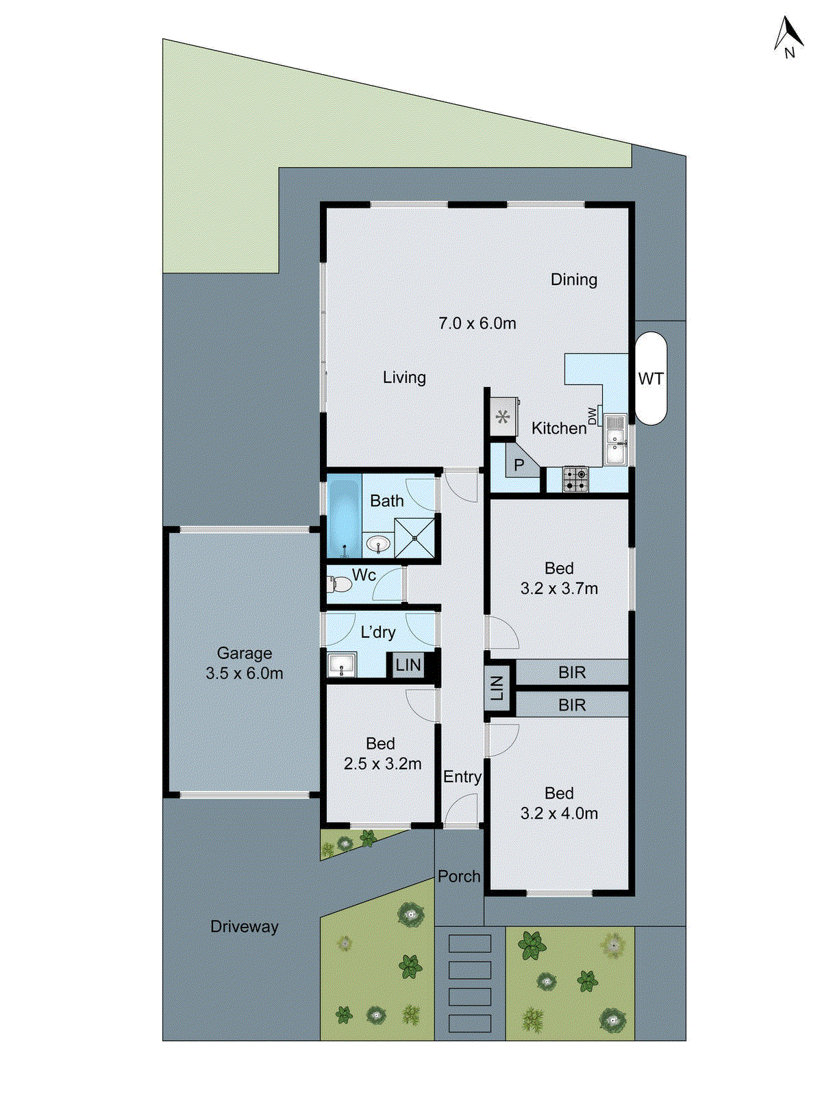 1/1 Edgecombe Street, Hamlyn Heights VIC 3215 - Floorplan