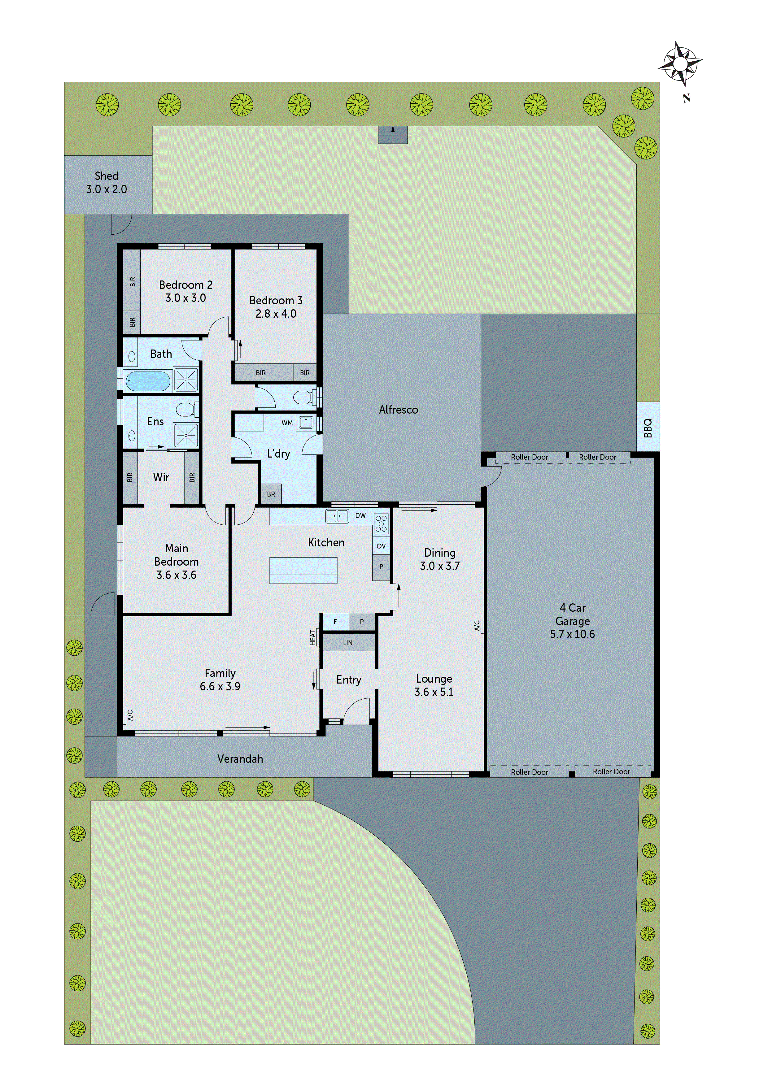 11 Enrob Court, Grovedale VIC 3216 - Floorplan