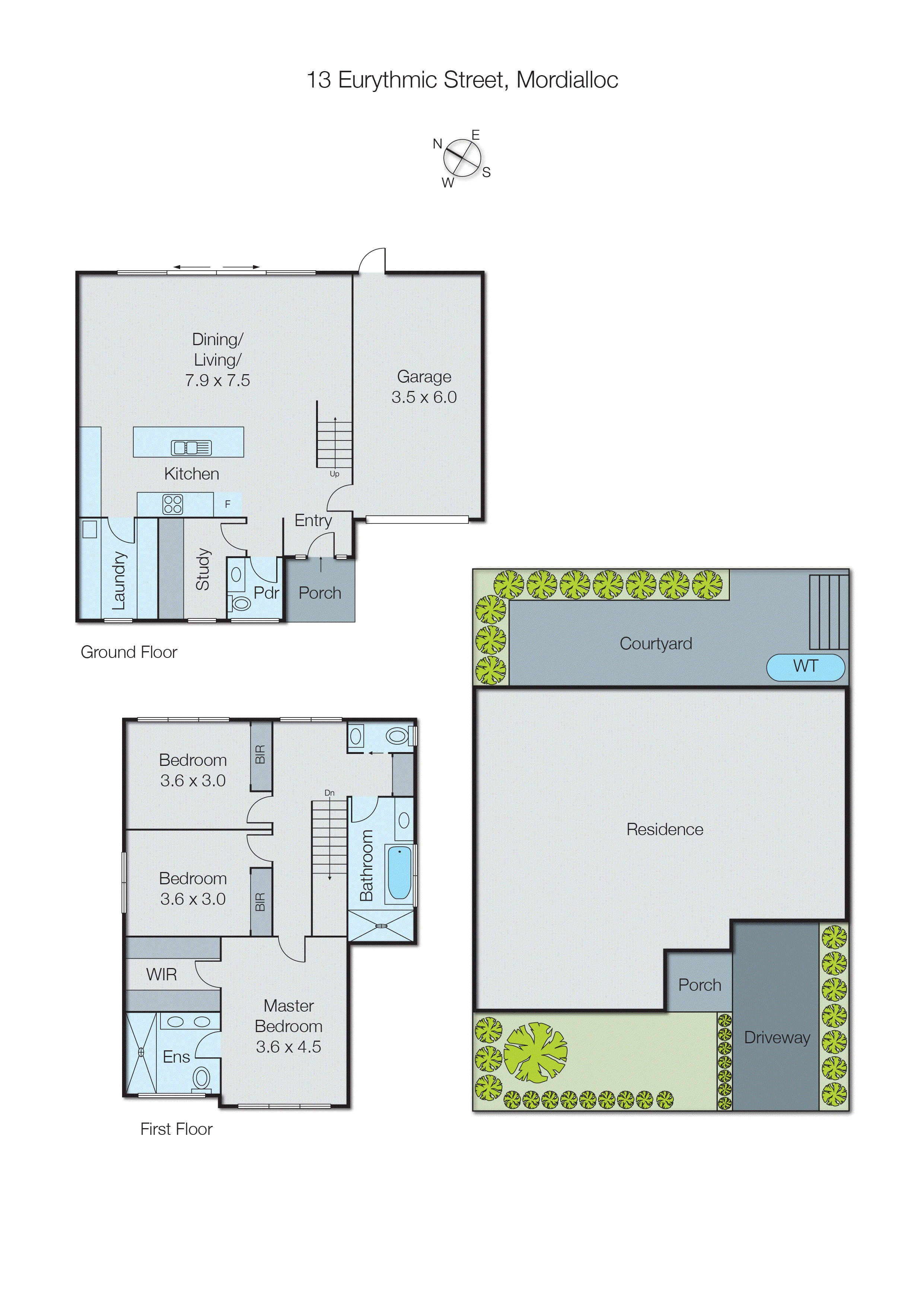11 Eurythmic Street, Mordialloc VIC 3195 - Floorplan