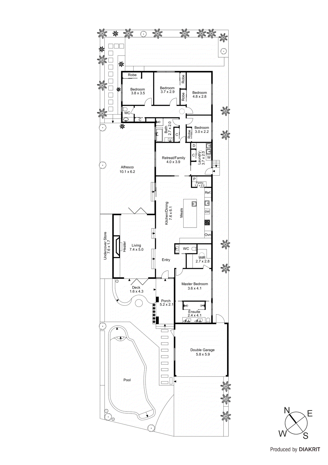 11 Eveline Avenue, Parkdale VIC 3195 - Floorplan
