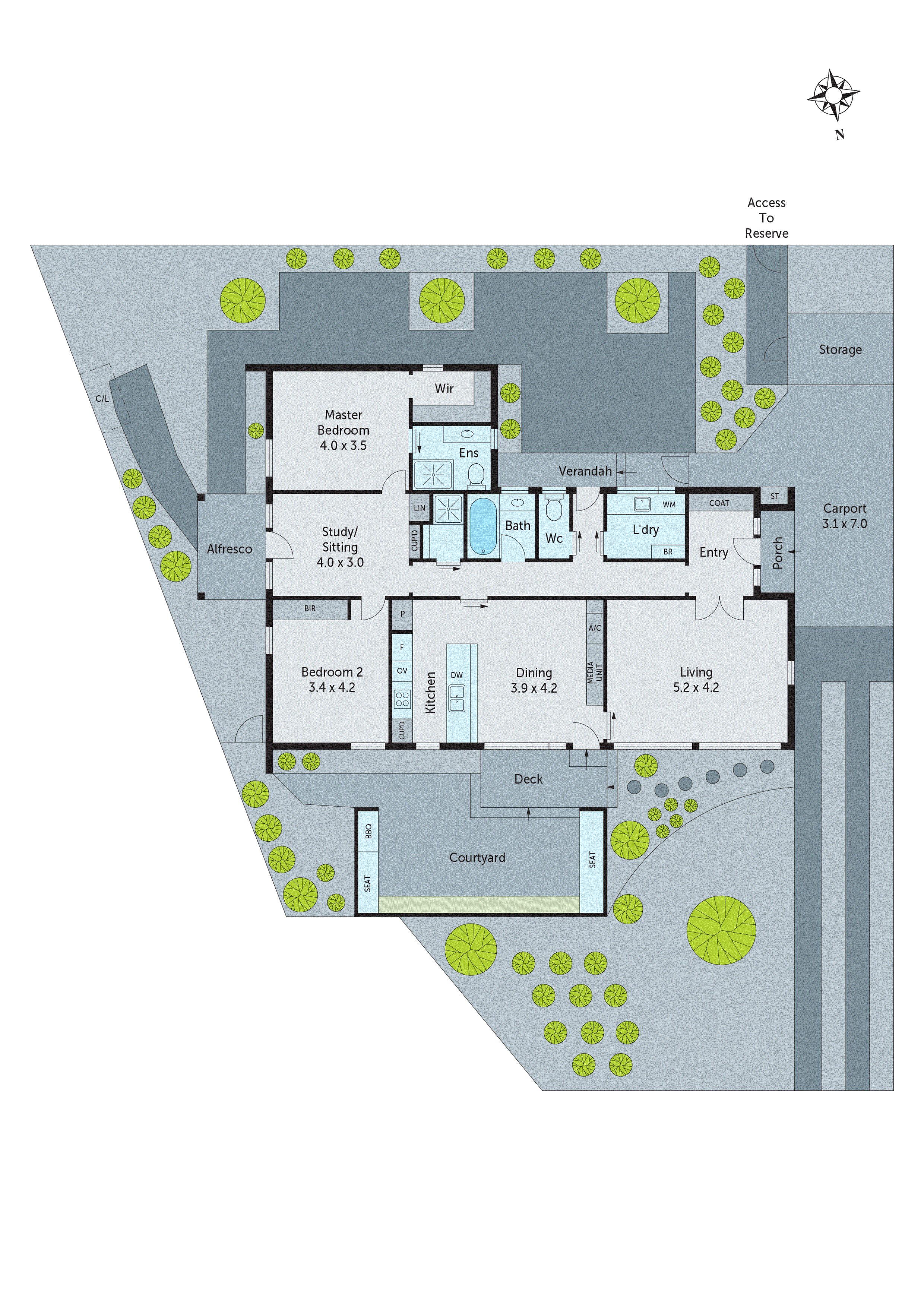 11 Everett Close, Herne Hill VIC 3218 - Floorplan
