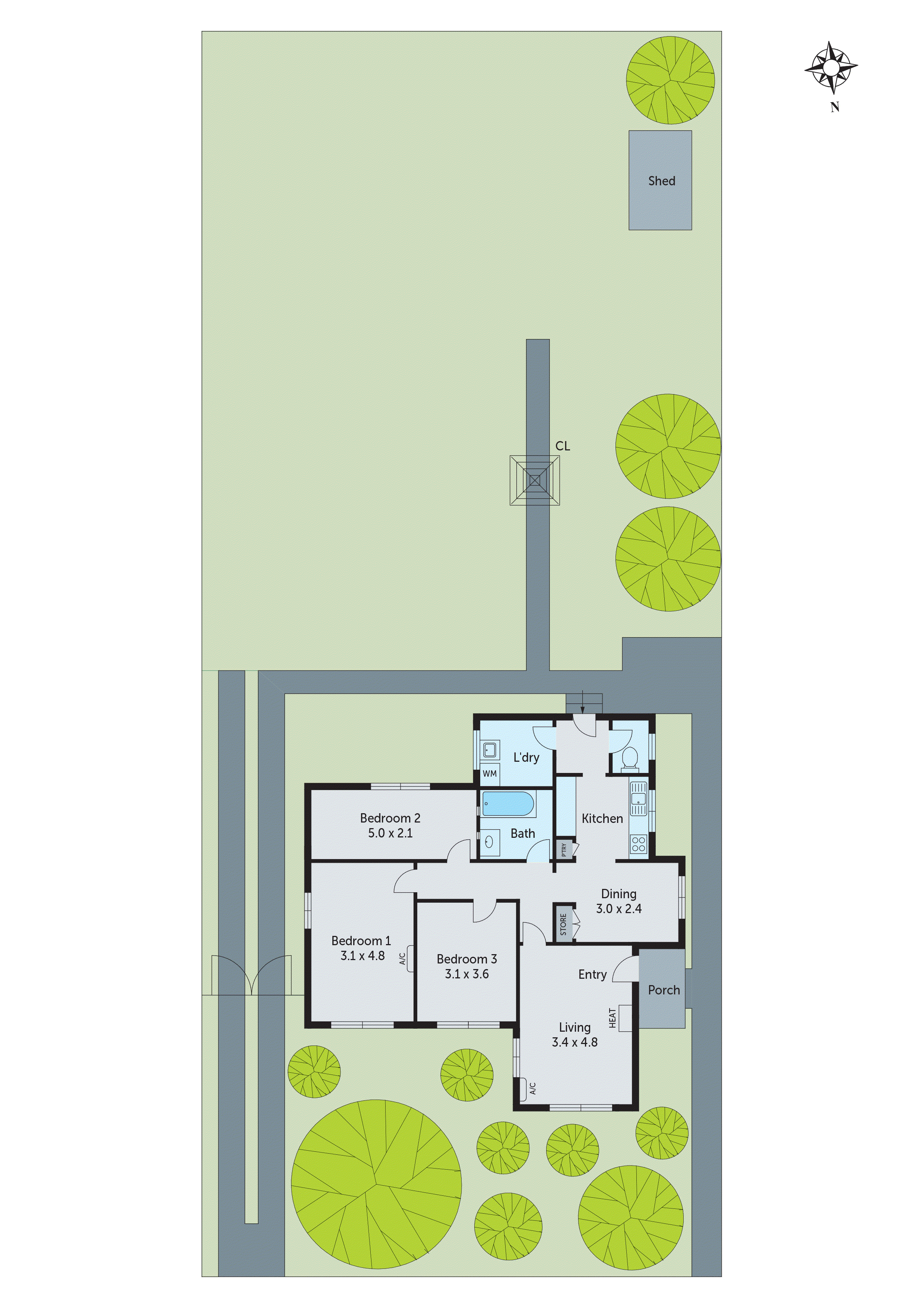 11 Forster Street, Norlane VIC 3214 - Floorplan