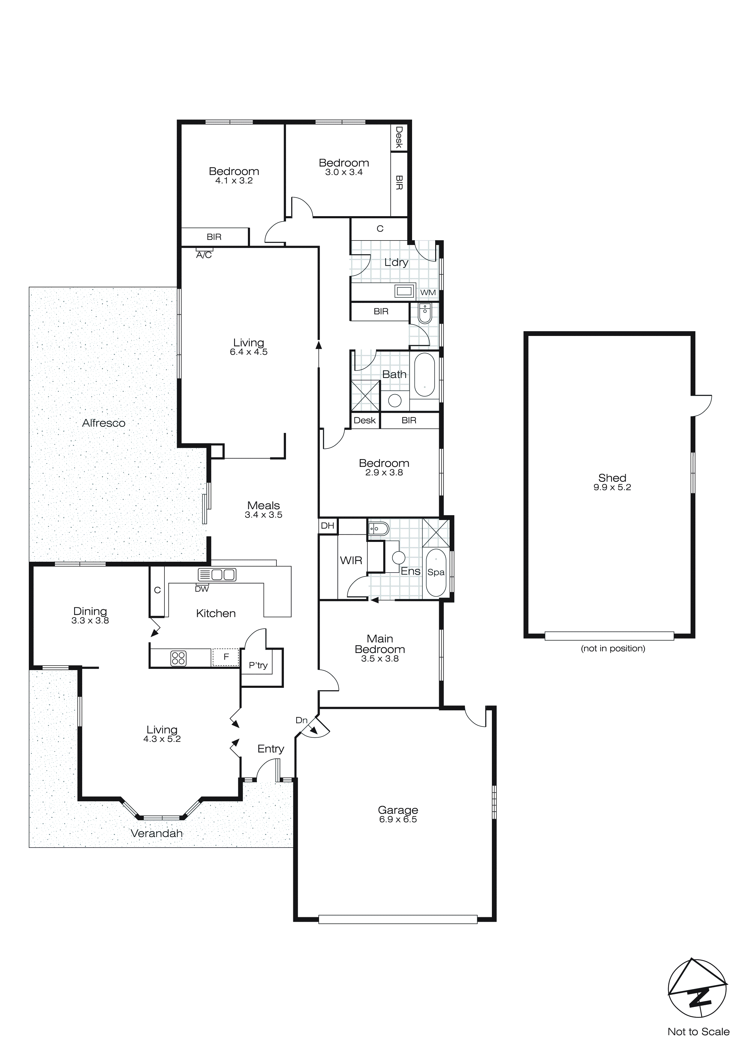 11 Franklin Court, Alfredton VIC 3350 - Floorplan