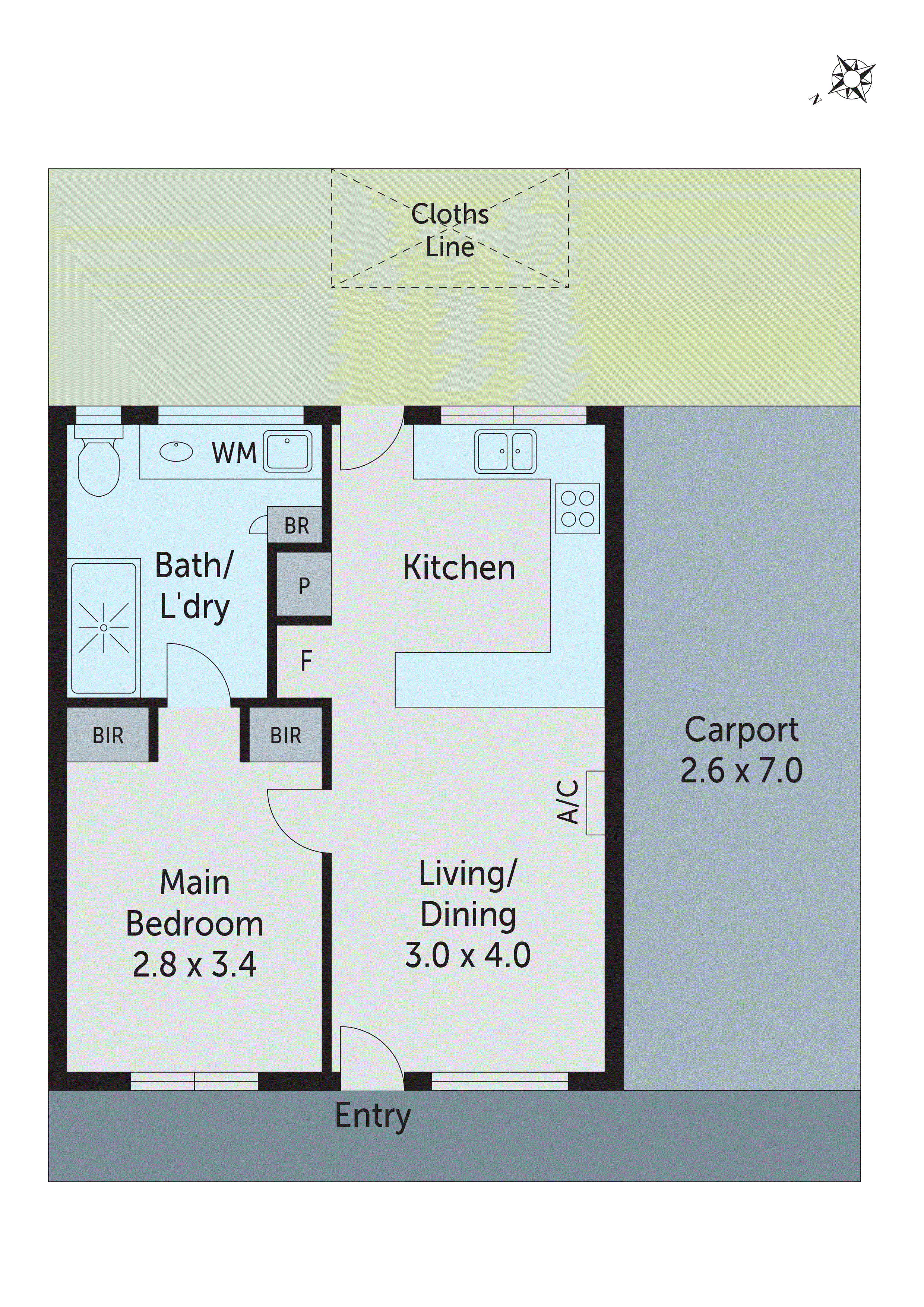 1/1 French Street, Geelong West VIC 3218 - Floorplan
