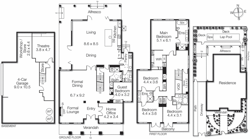 11 Gould Street, Brighton VIC 3186 - Floorplan