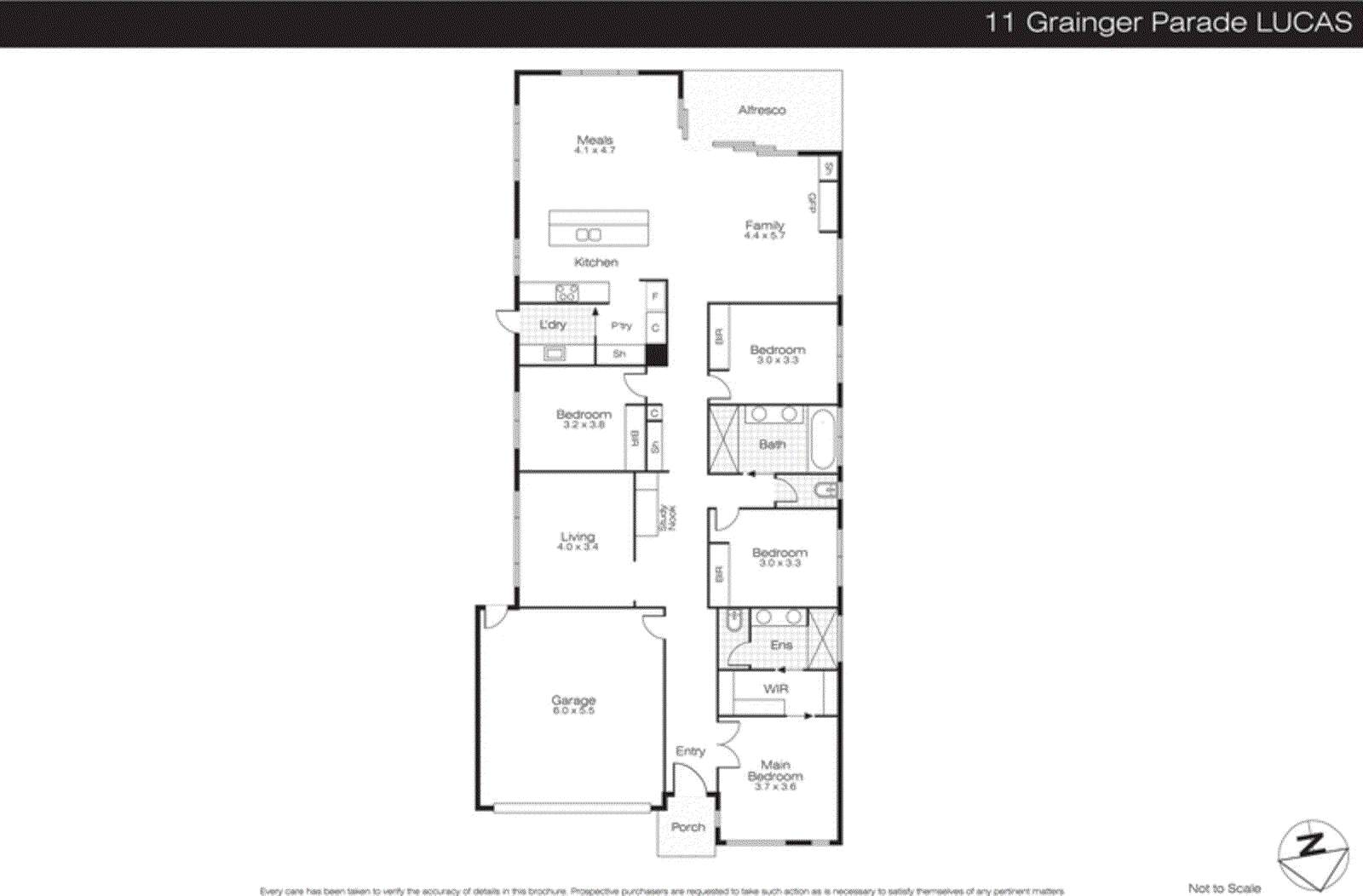 11 Grainger Parade, Lucas VIC 3350 - Floorplan