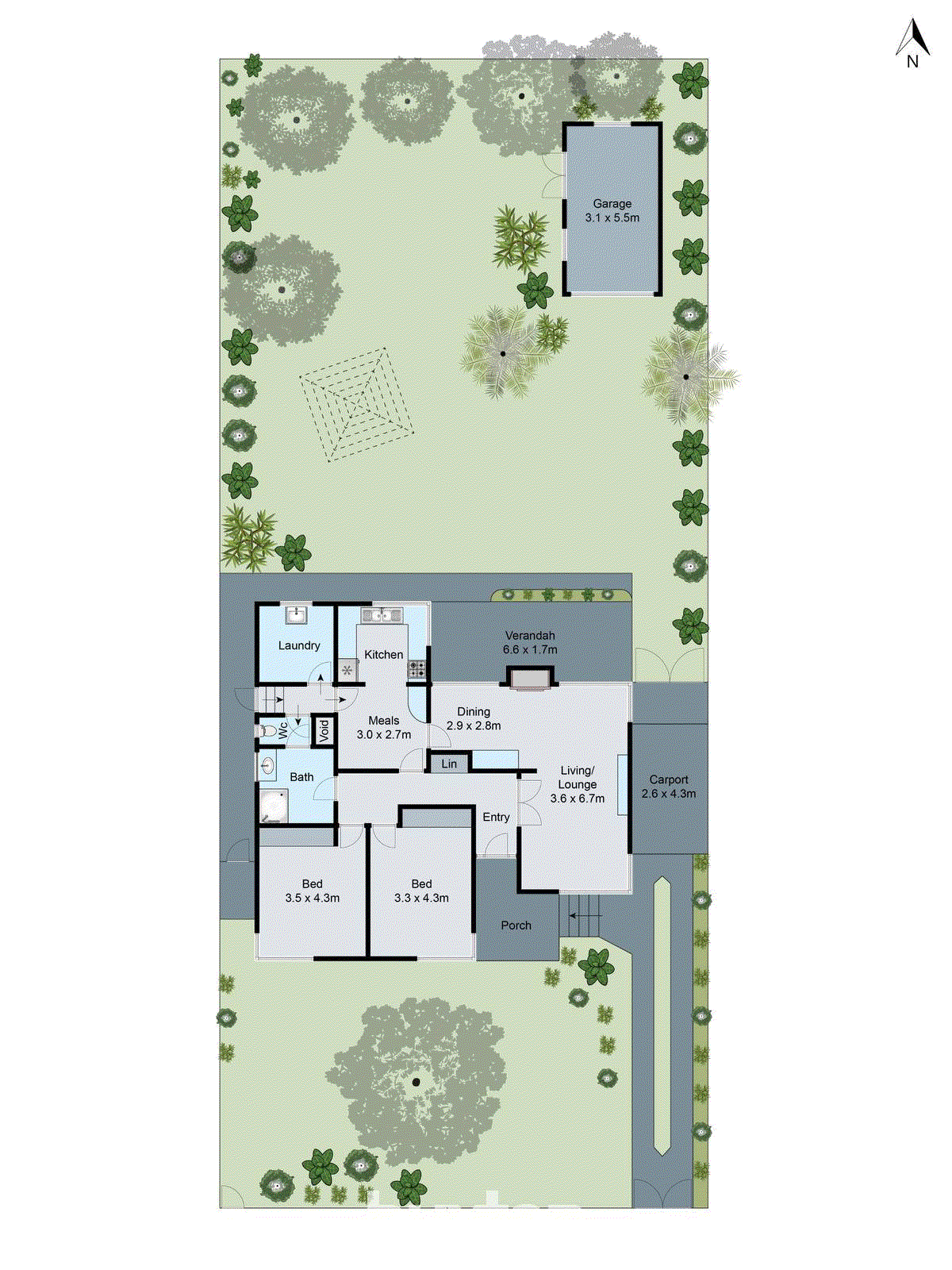 11 Grant Street, Newtown VIC 3220 - Floorplan