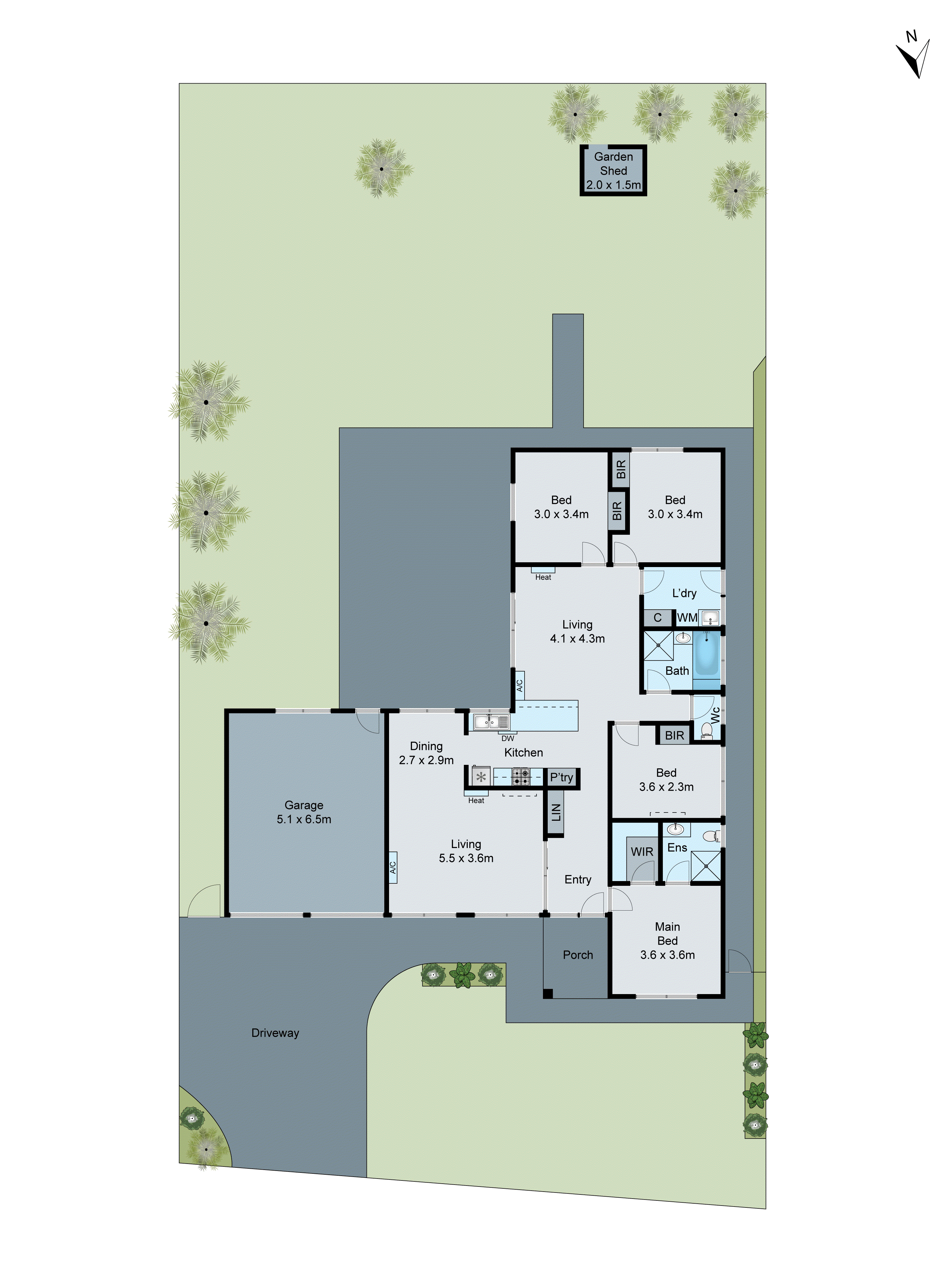 11 Gwyther Road, Highton VIC 3216 - Floorplan