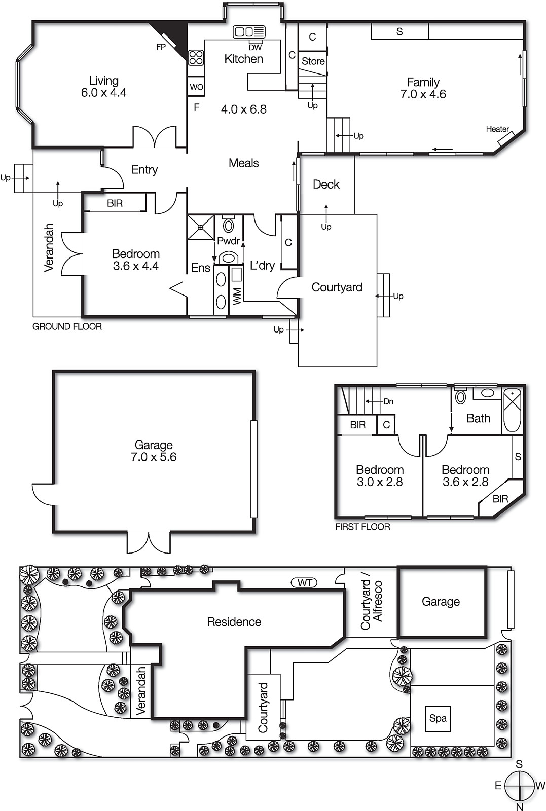 11 Hamel Street, Hampton VIC 3188 - Floorplan