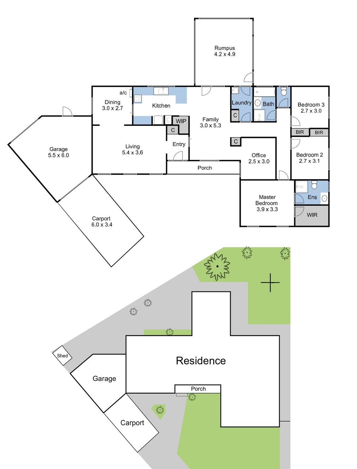11 Hanbury Court, Keysborough VIC 3173 - Floorplan