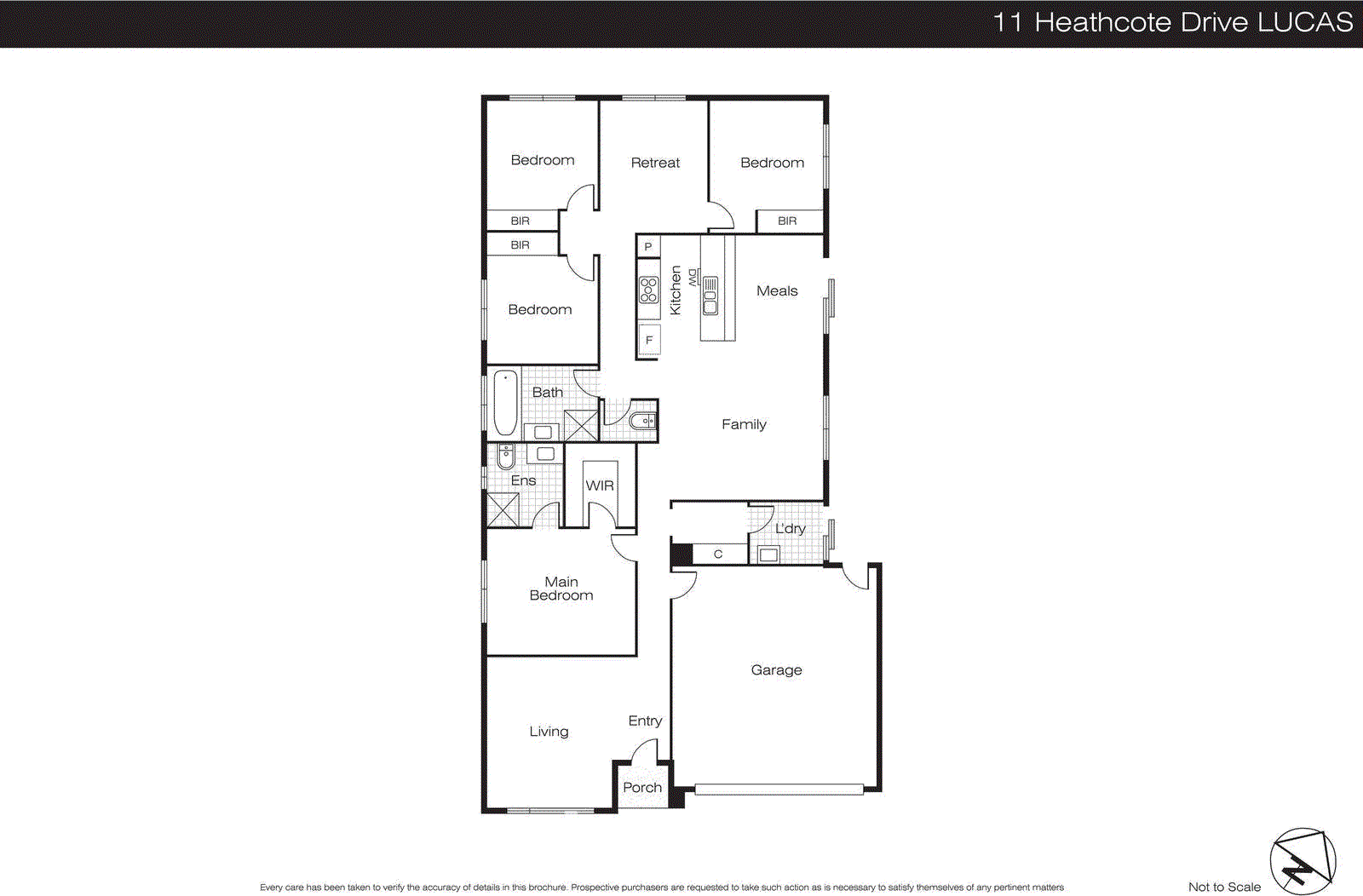 11 Heathcote Drive, Lucas VIC 3350 - Floorplan