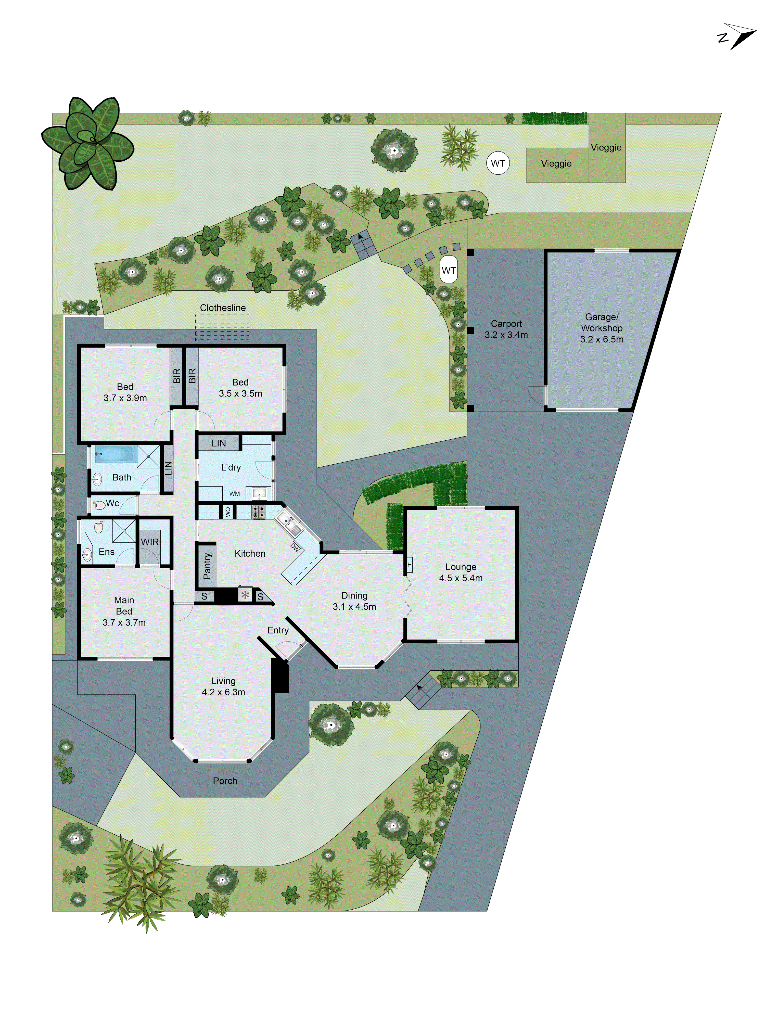 11 Henderson Drive, Wandana Heights VIC 3216 - Floorplan