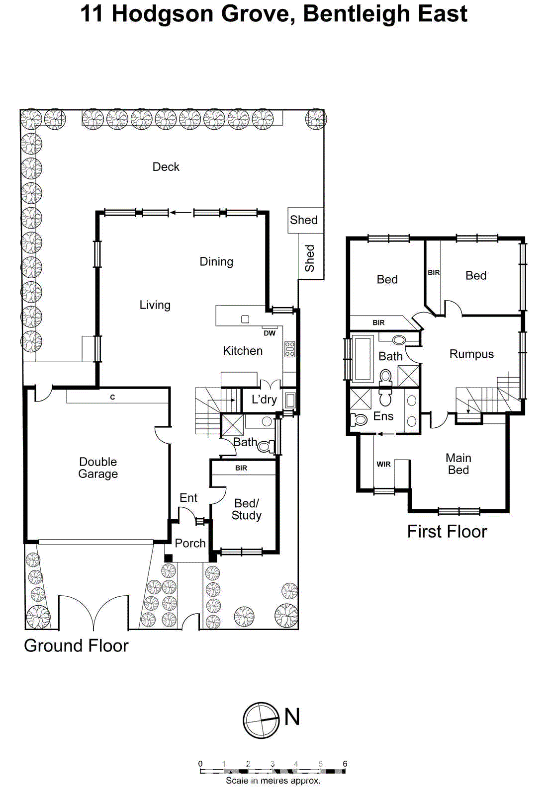 11 Hodgson Grove, Bentleigh East VIC 3165 - Floorplan