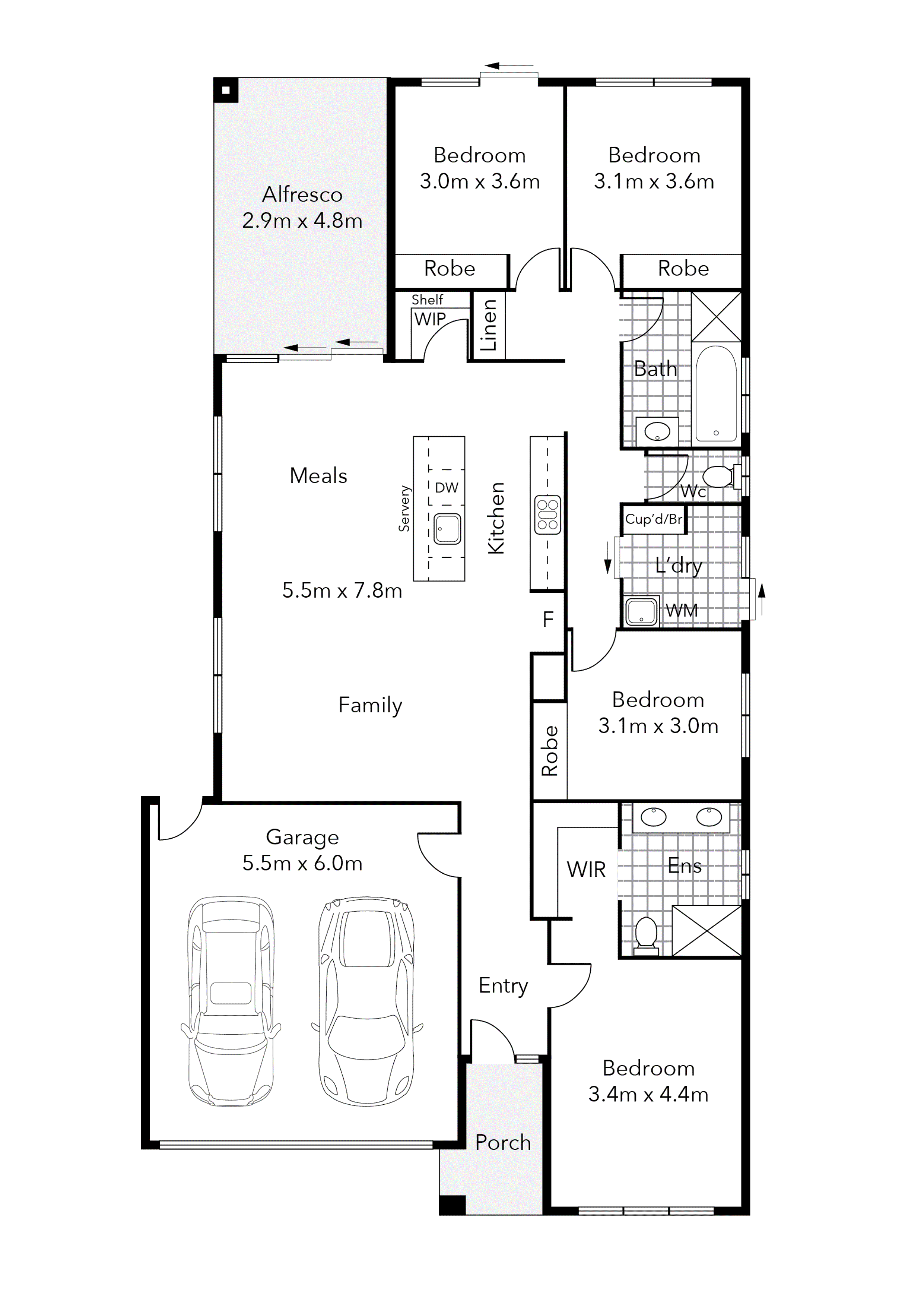 11 Honour Avenue, Winter Valley VIC 3358 - Floorplan