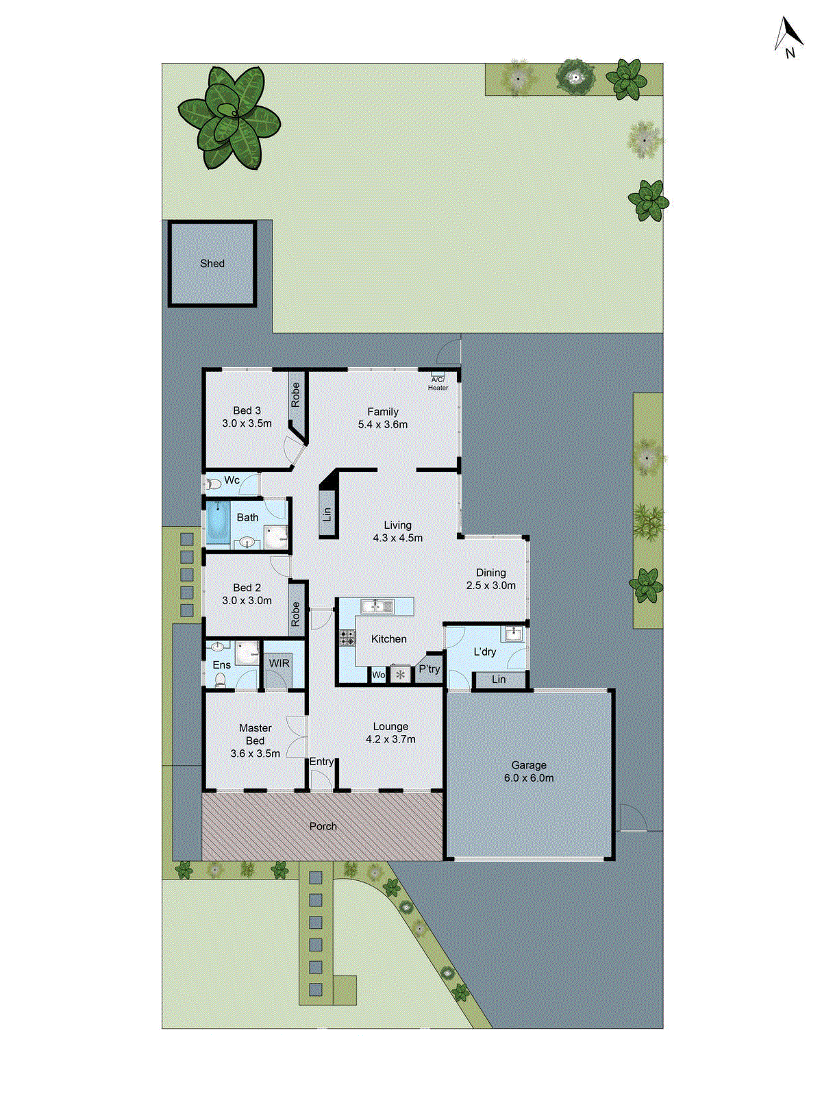 11 Hyndford Court, Grovedale VIC 3216 - Floorplan